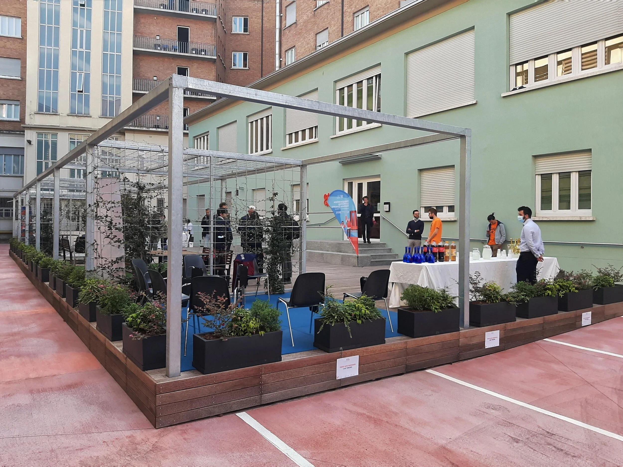 Collegio Einaudi, Ex mensa - Inaugurazione.