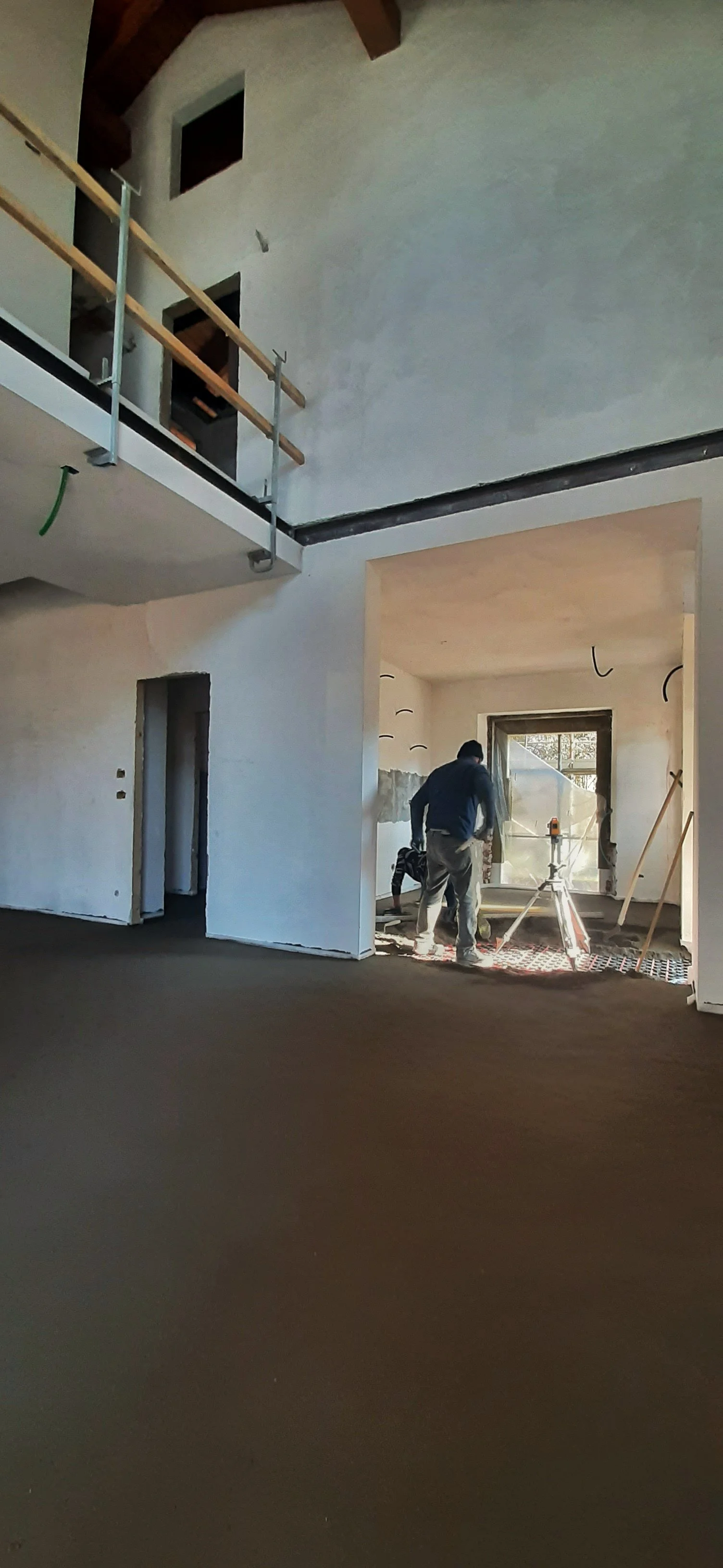 San Mauro Torinese - Realizzazione sottofondi.