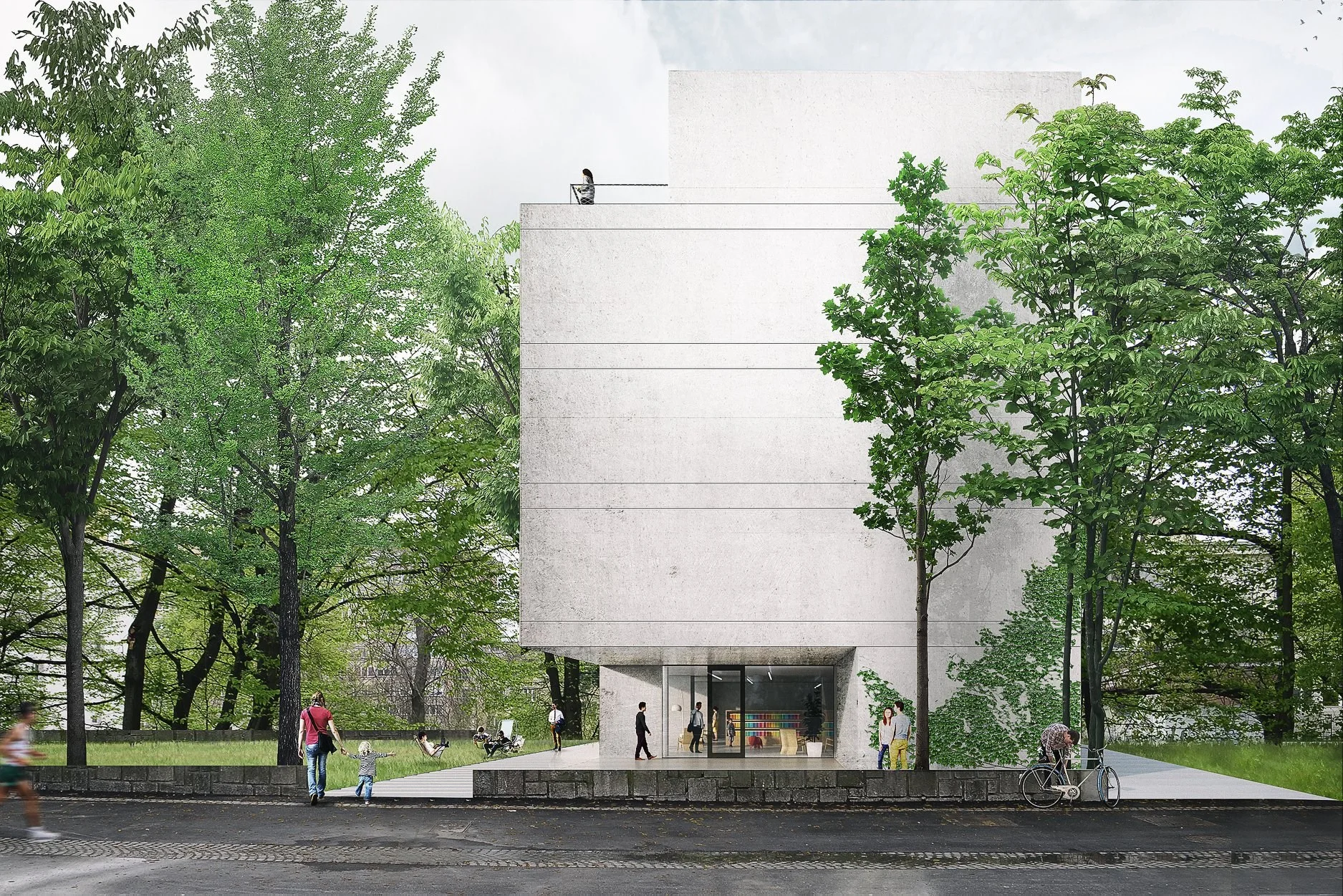 APARTMENT BLOCK ERJAVČEVA STREET, Ljubljana (SI), International competition, Honourable mention, 2019