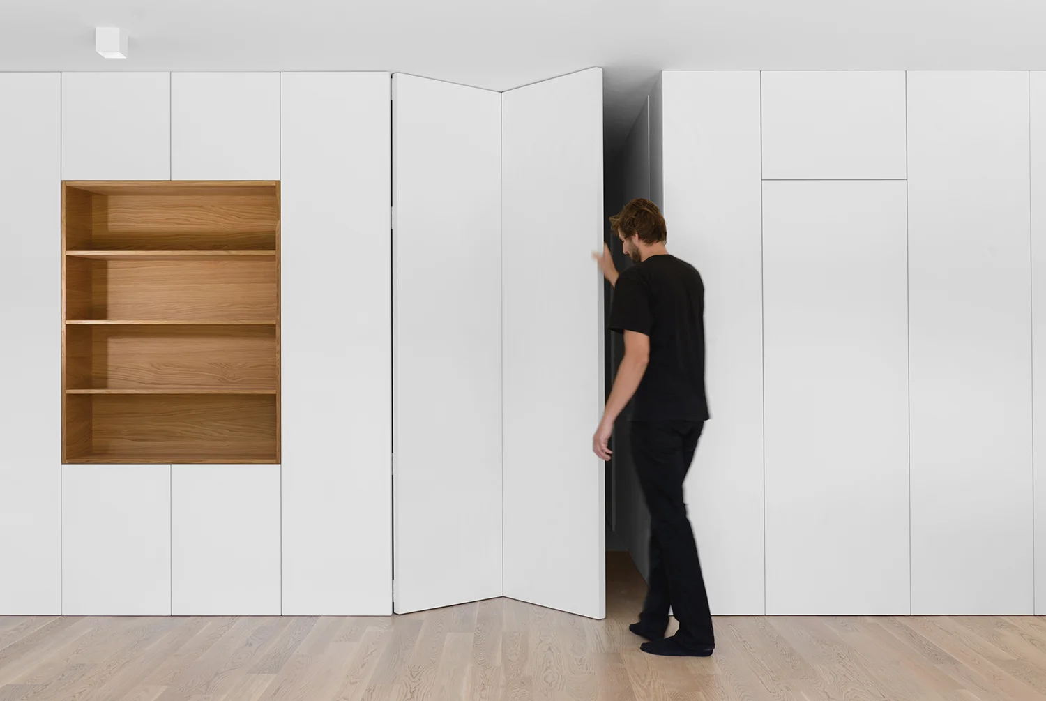 FOLDING WALL APARTMENT, Ljubljana (SI), Completed, 2015