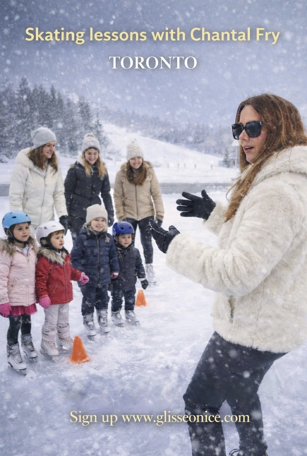 4 Semi-Private Skating Lessons with Chantal Fry