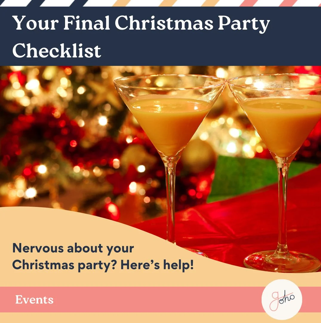 Your Final Christmas Party Checklist