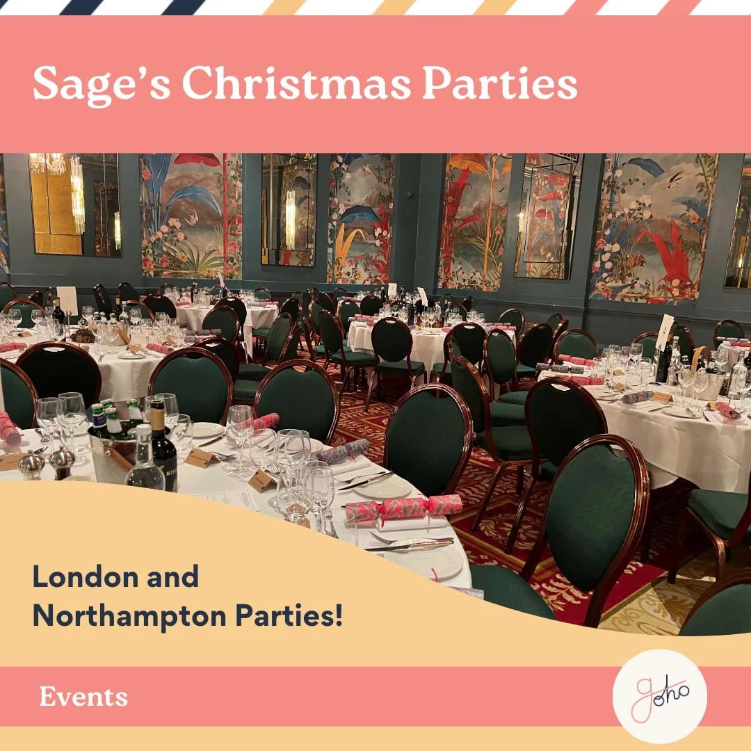 Sage’s London and Northampton Christmas Parties