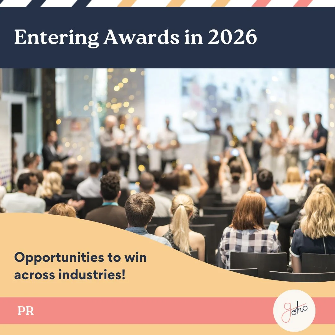 Entering Awards in 2026