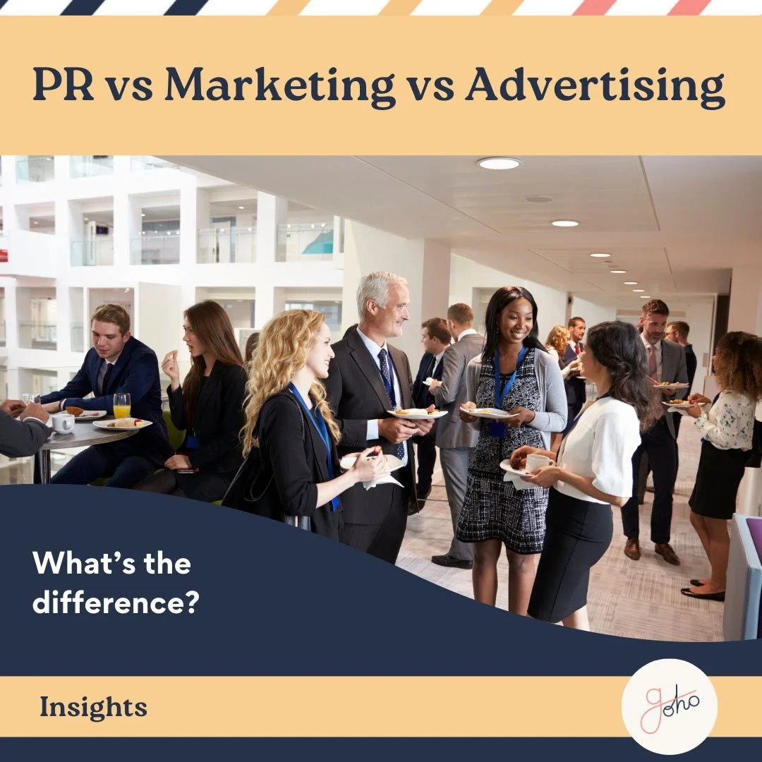 PR vs Marketing vs Advertising: What’s the Difference?