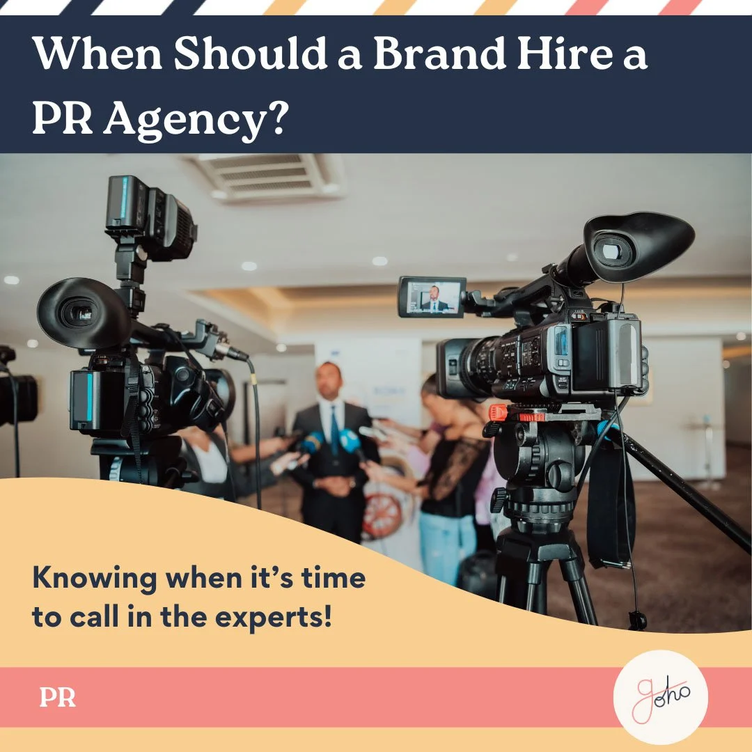 When Should a Brand Hire a PR Agency?