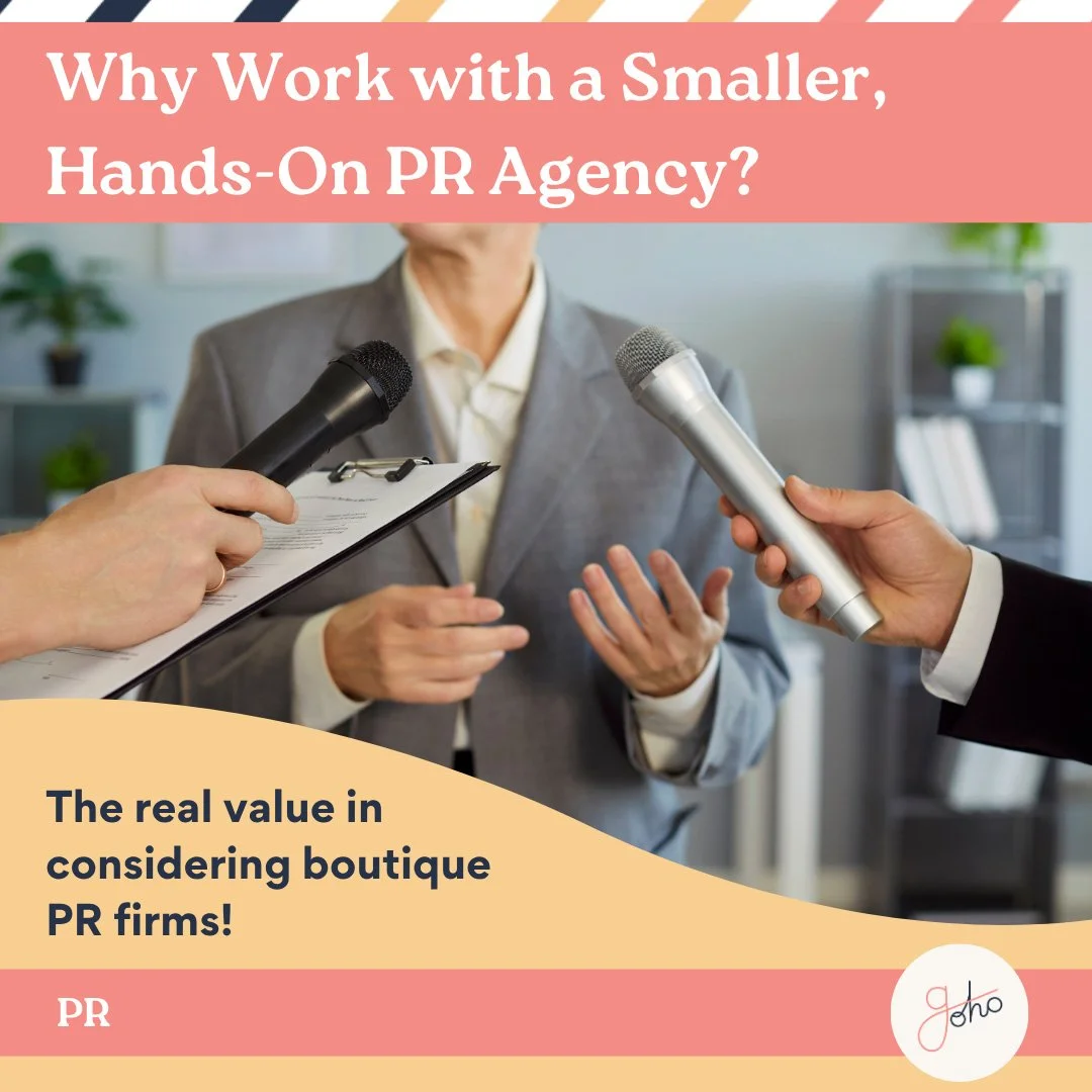 Why Work with a Smaller PR Agency?