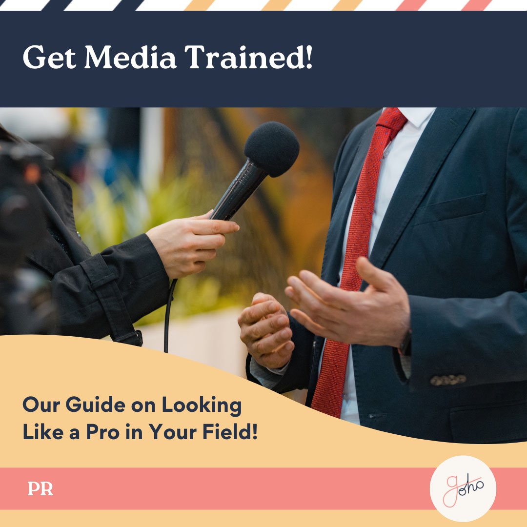 Get Media Trained! Our Guide on How To Look Like an Absolute Pro in Your Field