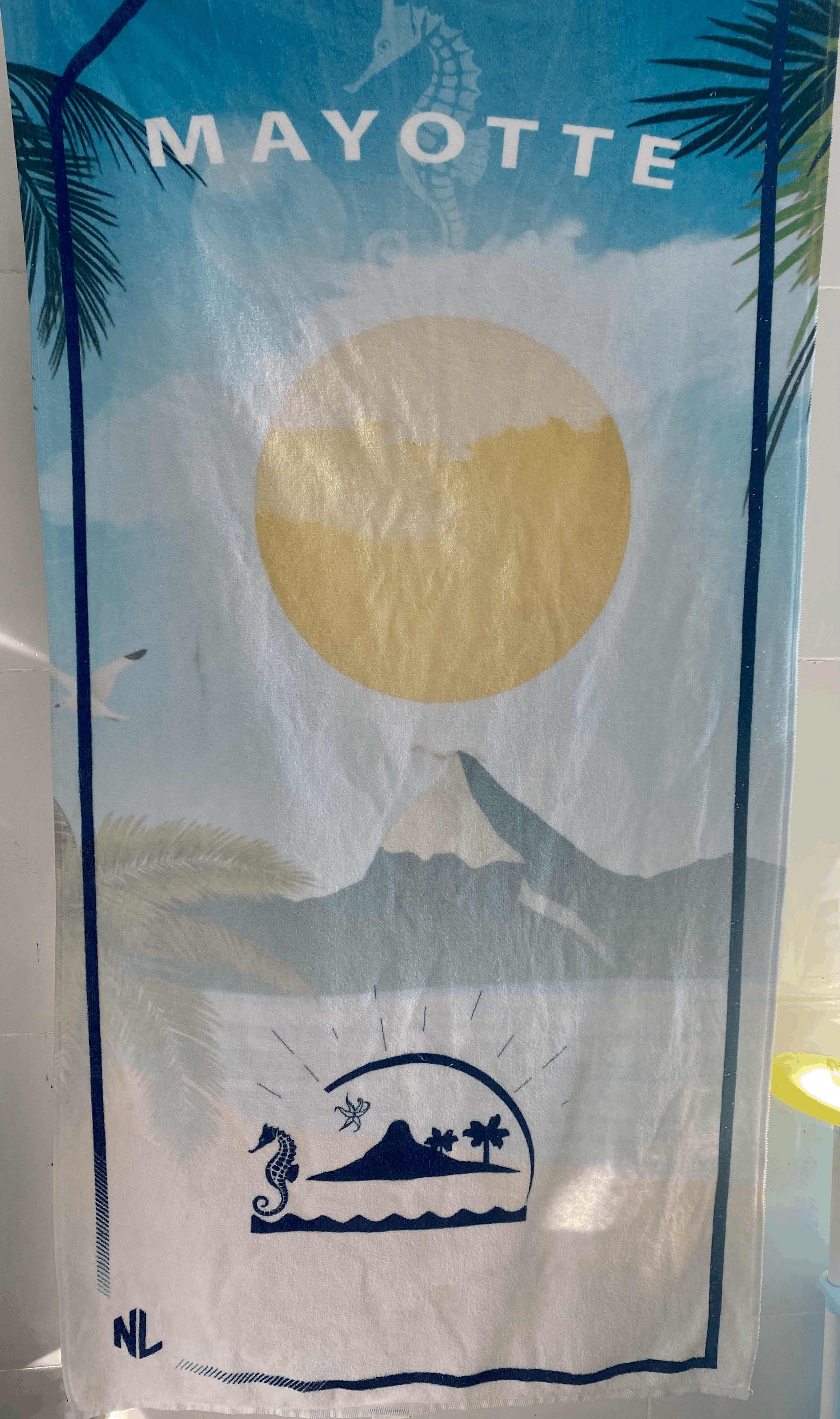 Serviette de plage personnalisée