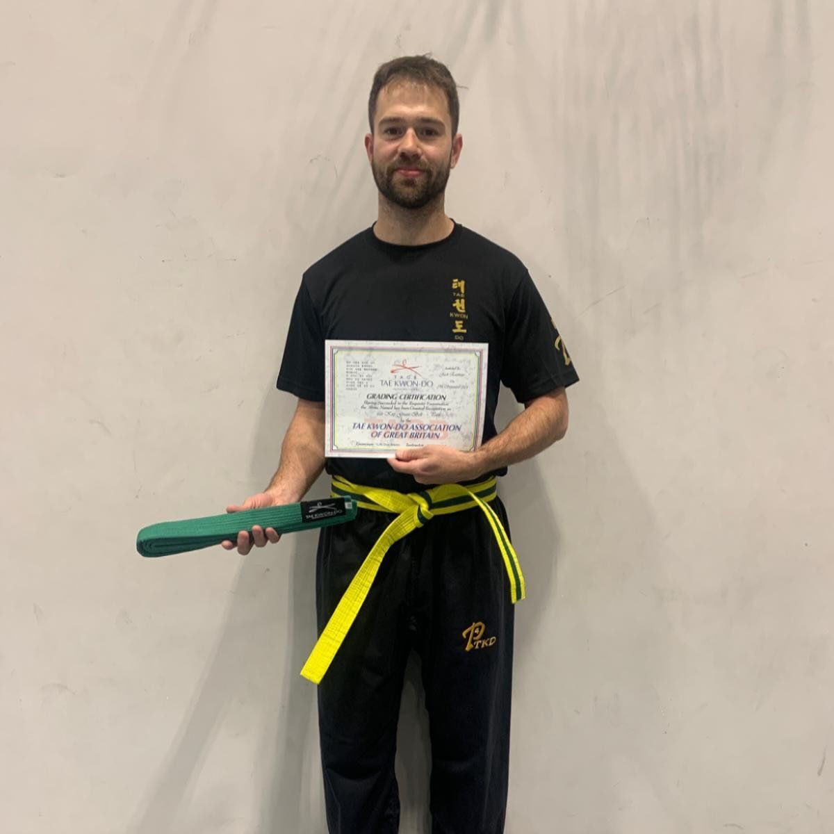 Jack promoted to green belt 💪
