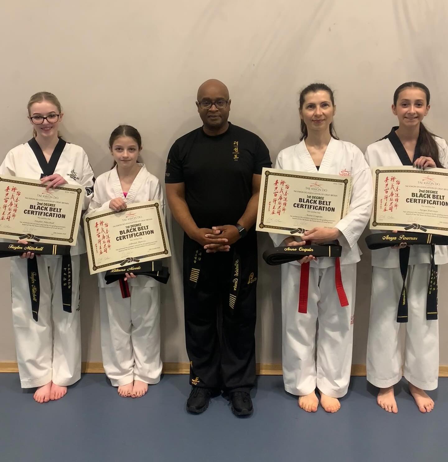 Well done to these students promoted in the recent black belt grading 💥🥋