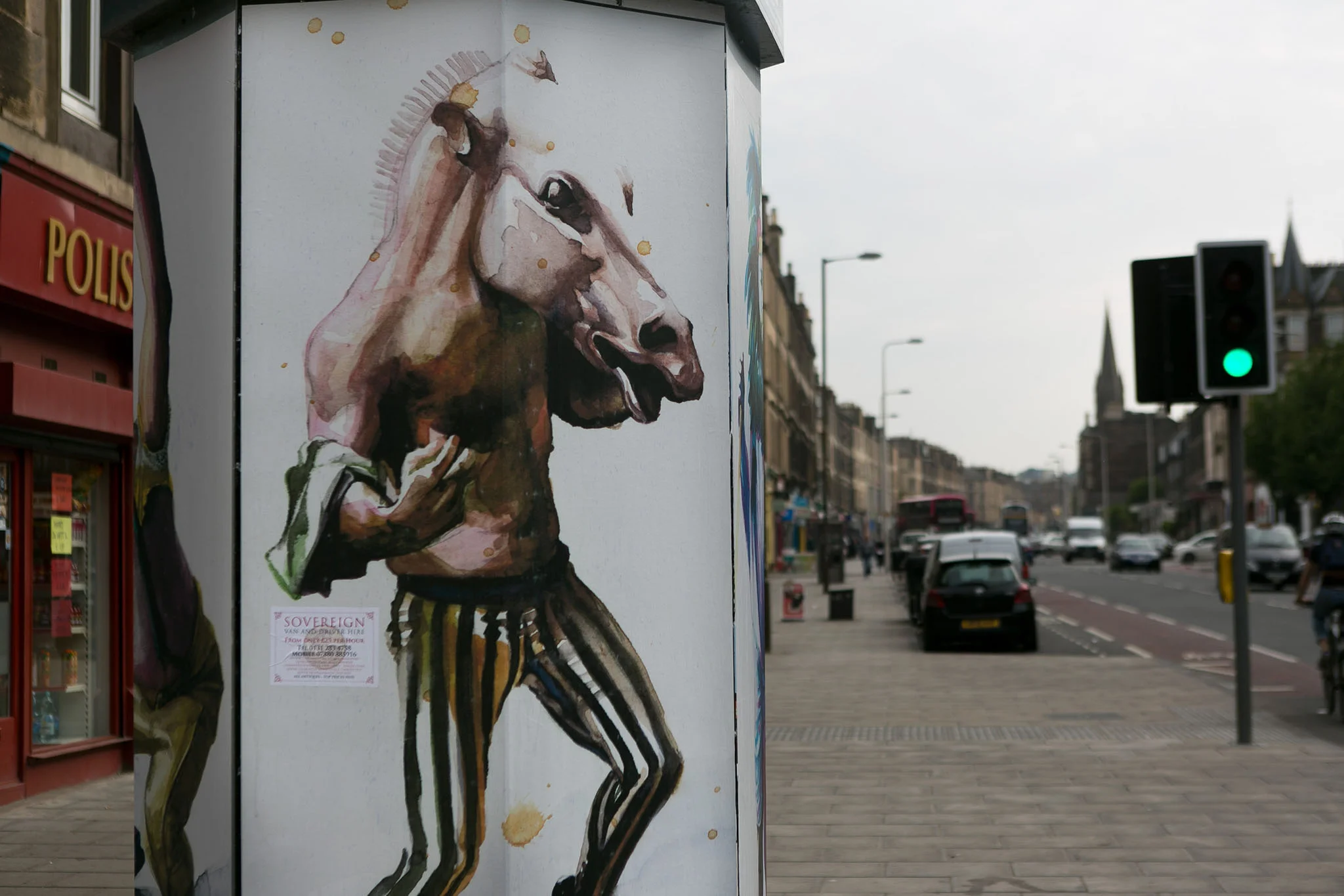 Kirsty Whiten – Mural, Dalmeny Street