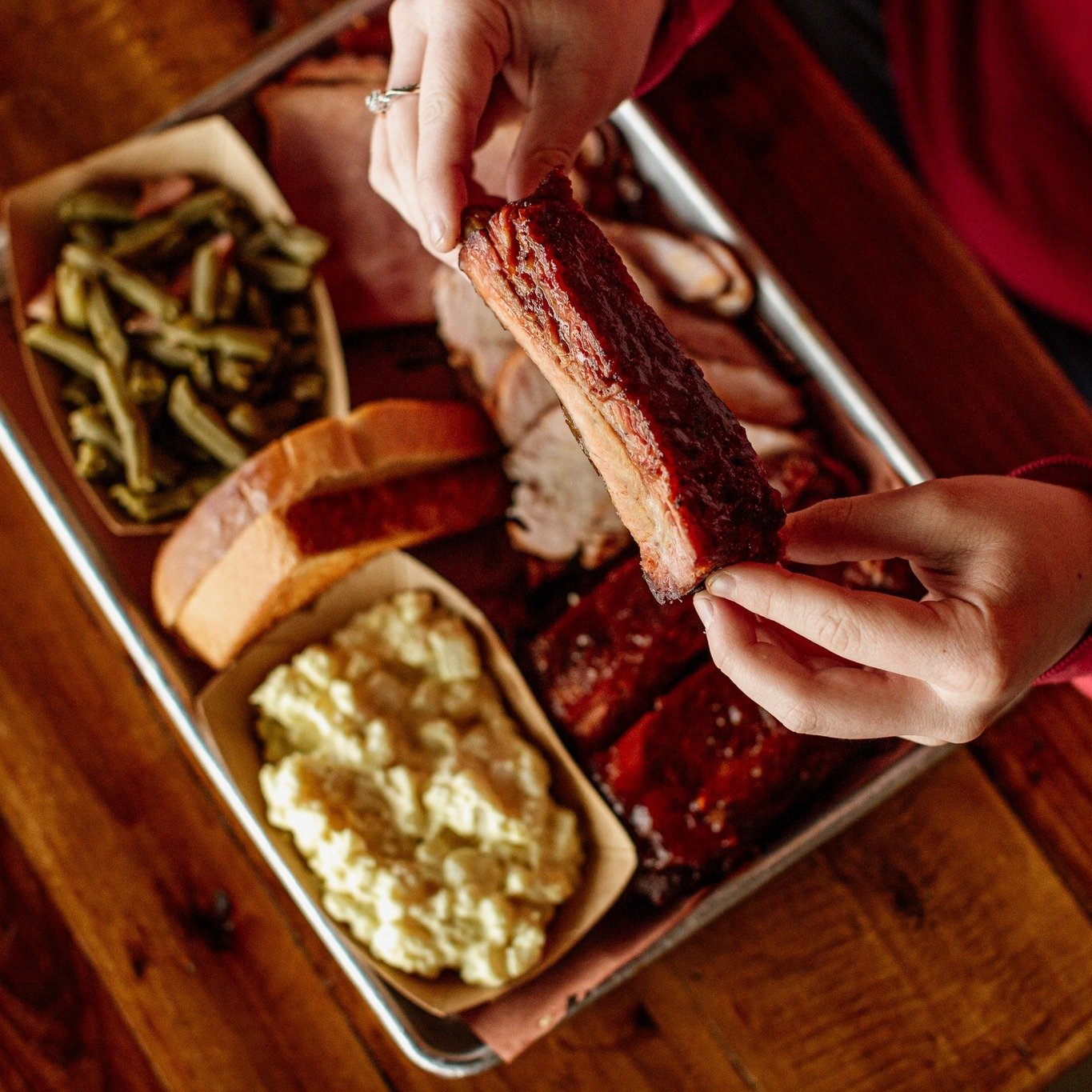Did you know that generally, people who eat BBQ every day lead happier lives?

Who knew that all it takes is a bite of our juicy ribs or tender brisket to put a smile on your face? Come on over, and let's test this theory together and add some extra 