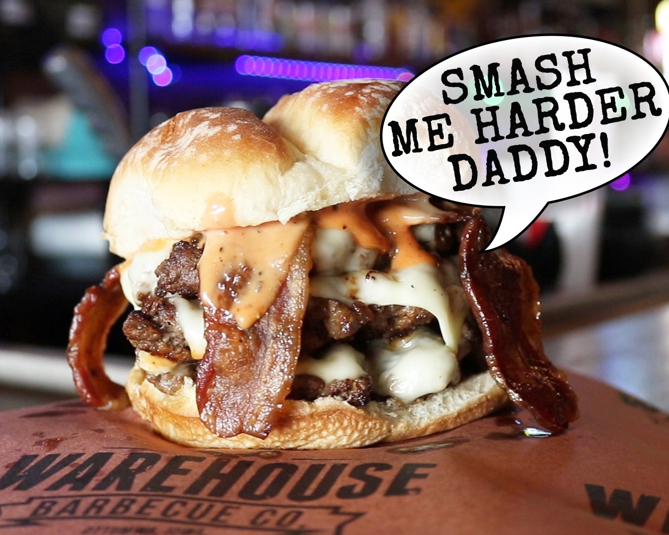 Don't get Hangry on Humpday, get SMASHED!

Wanting your Brisket Smashburgers to have extra SMASH? Ask for it at the register or type it into the instructions box on the app and we'll make sure your burger gets the extra smash it deserves! 🙌🏼

Step 
