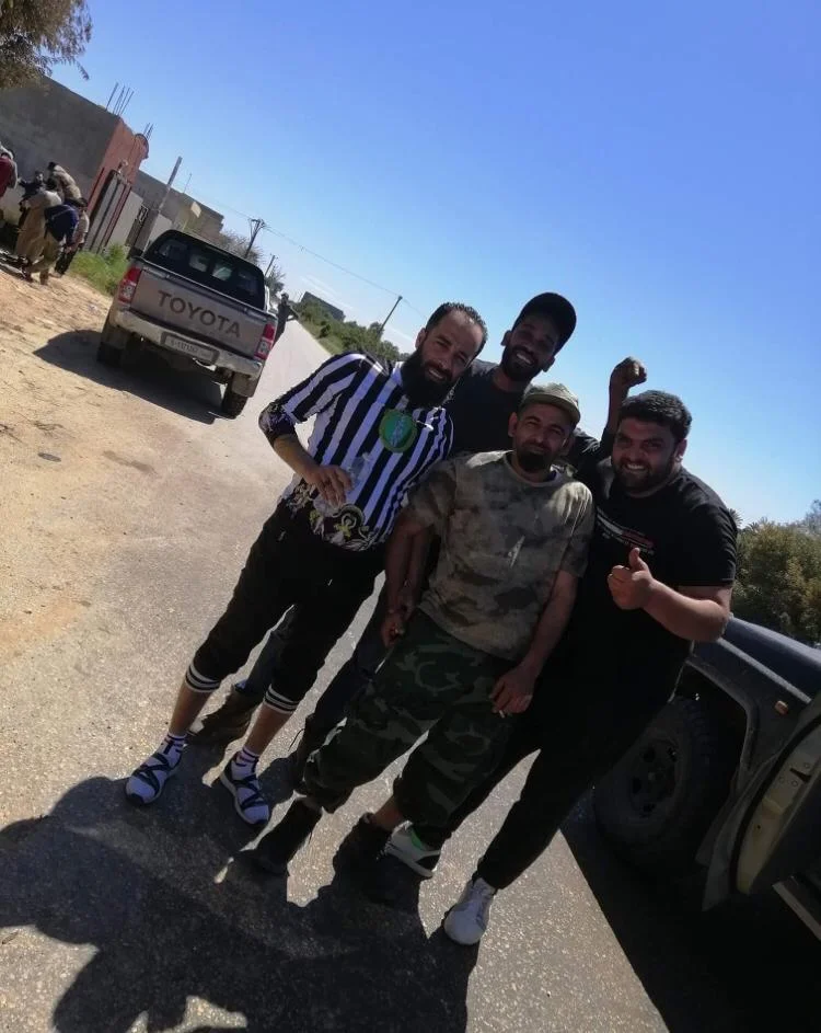Members of the Tripoli Revolutionary Brigade, one of the main militias in the front lines against the LNA in Tripoli. Italy has provided support and legitimacy to the Tripoli Revolutionaries Brigade and the two powerful Sabratha based “Al-Ammu” and “Brigade 48” militias.