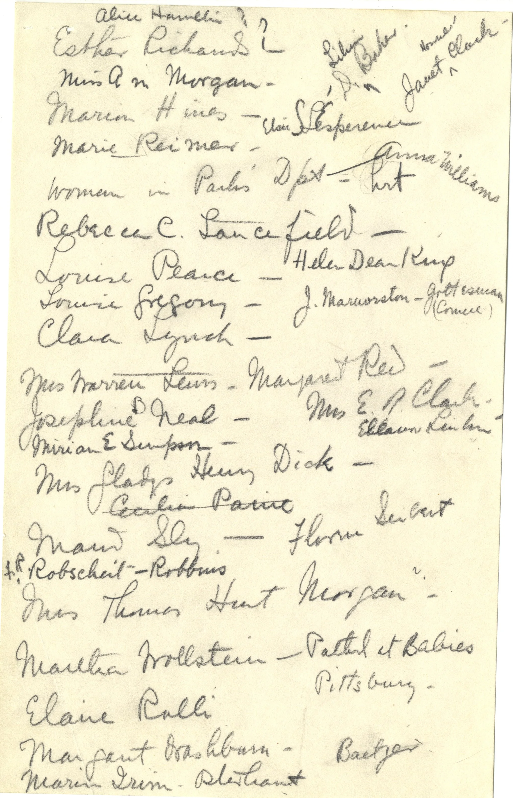 Visualizing Women in Science: How to Uncover Women Scientists Hidden in the Archive