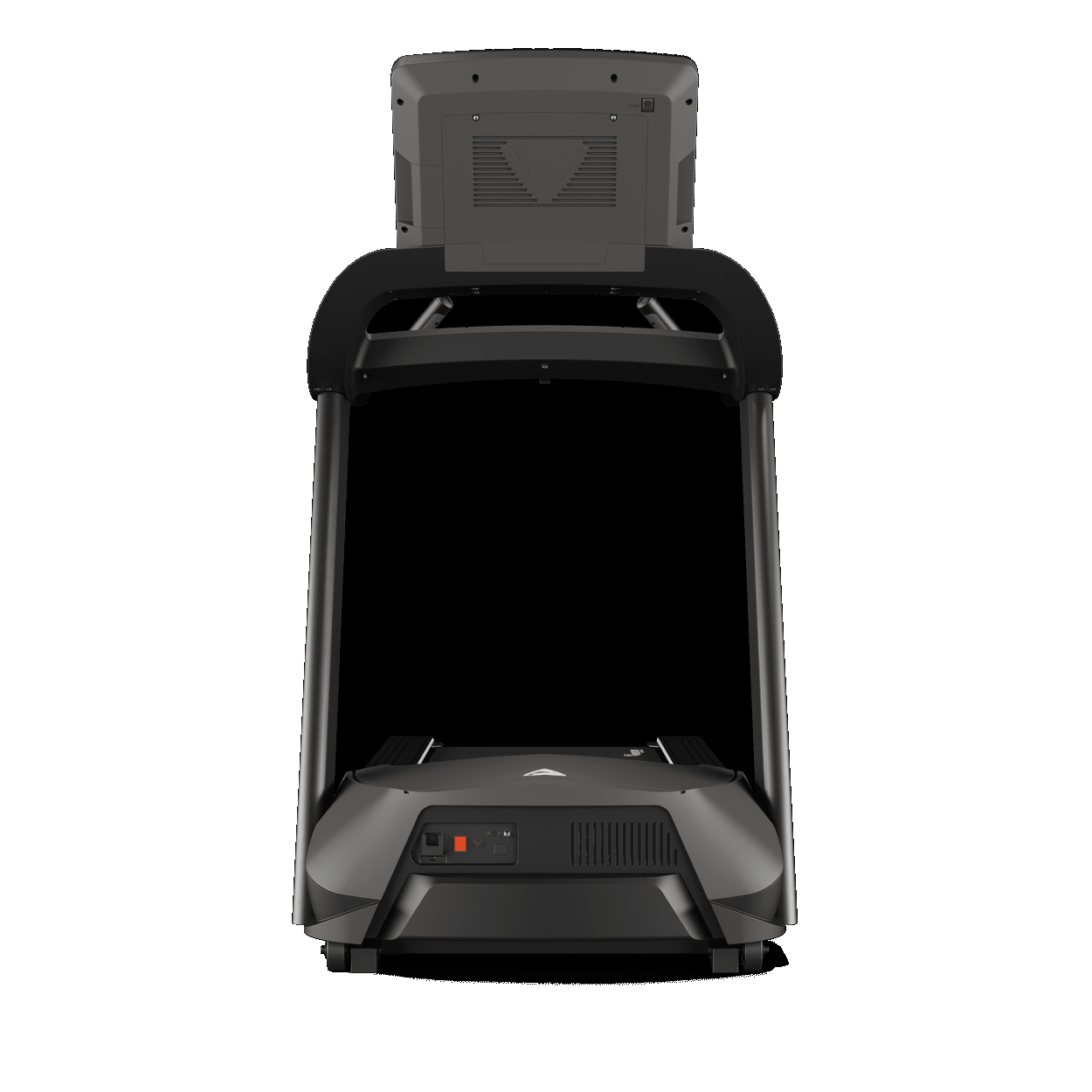 Vision T600E Touchscreen Treadmill End View.png