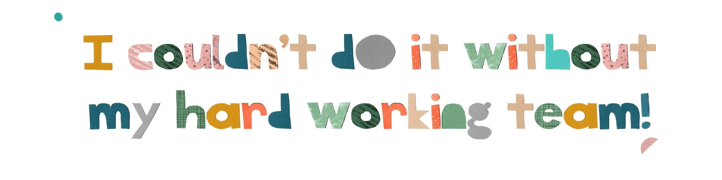 ART DEPARTMENT ASHLEY HARDWORKING TEAM LOGO COLORFUL FONT PRODUCTION DESIGN RALEIGH NC