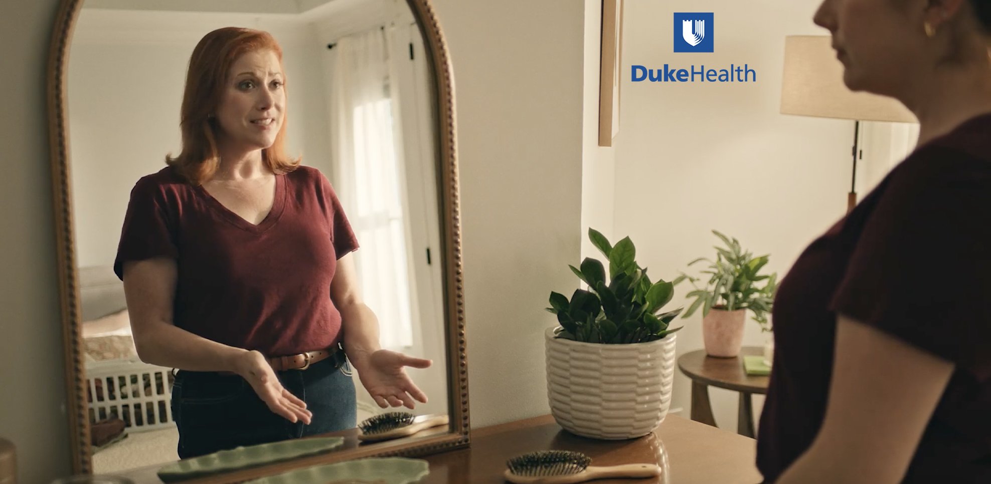 Art Direction for Duke Health Always Right by raleigh nc art director Ashley Hutchinson, Art Department Ashley, Full service art department team KEYS