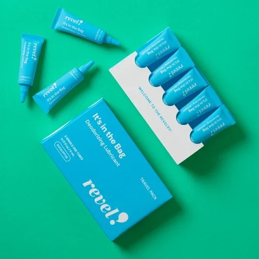Art Direction for REVEL Ostomy and Product Styling by Raleigh, NC art director Ashley Hutchinson, Art Department Ashley, and her full service art department crew, product lay flat