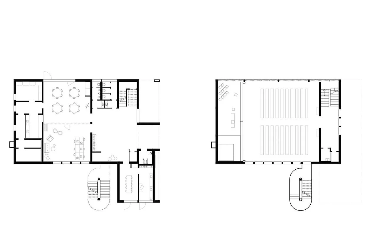 Grundriss EG und 1.OG