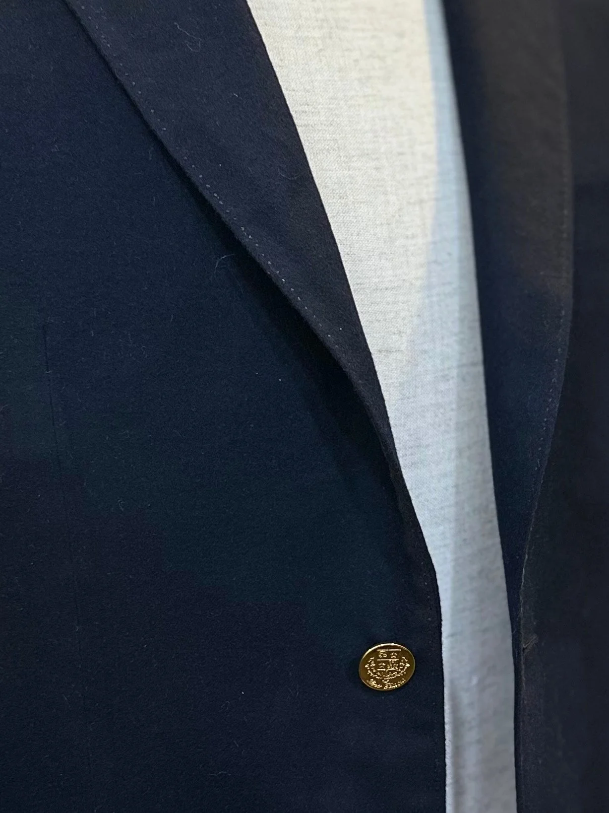 Pure Cashmere Navy Blazer