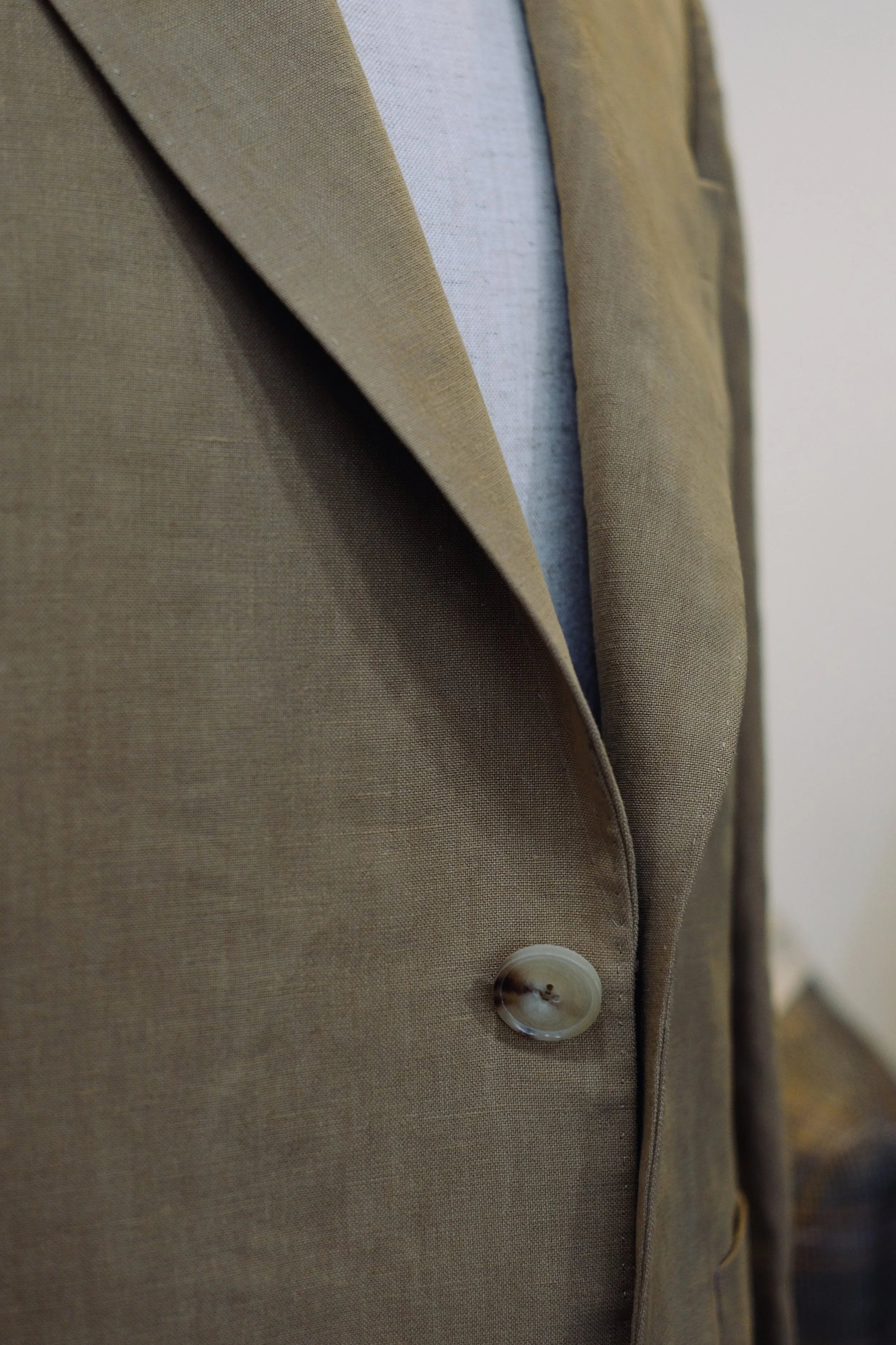 Khaki Linen Elegance