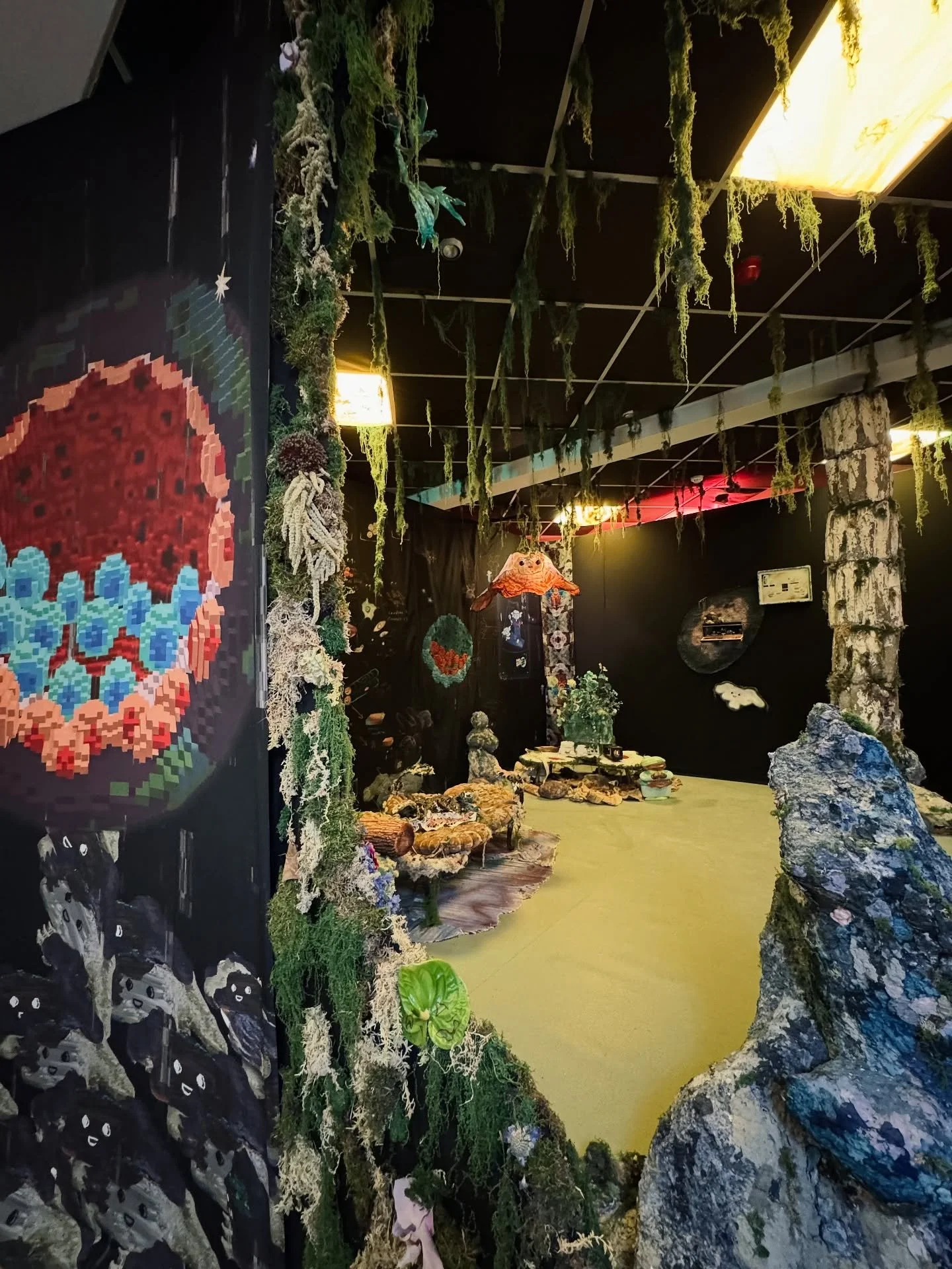 A year of hard work has come to life ✨ 
In Petri Dishes We Sing by the brilliant Yarli Allison @yarliallison is now part of Brent Biennial 25: FIRE Ritual. I&rsquo;m grateful to have supported her on this journey &mdash; so much sweat went into our c