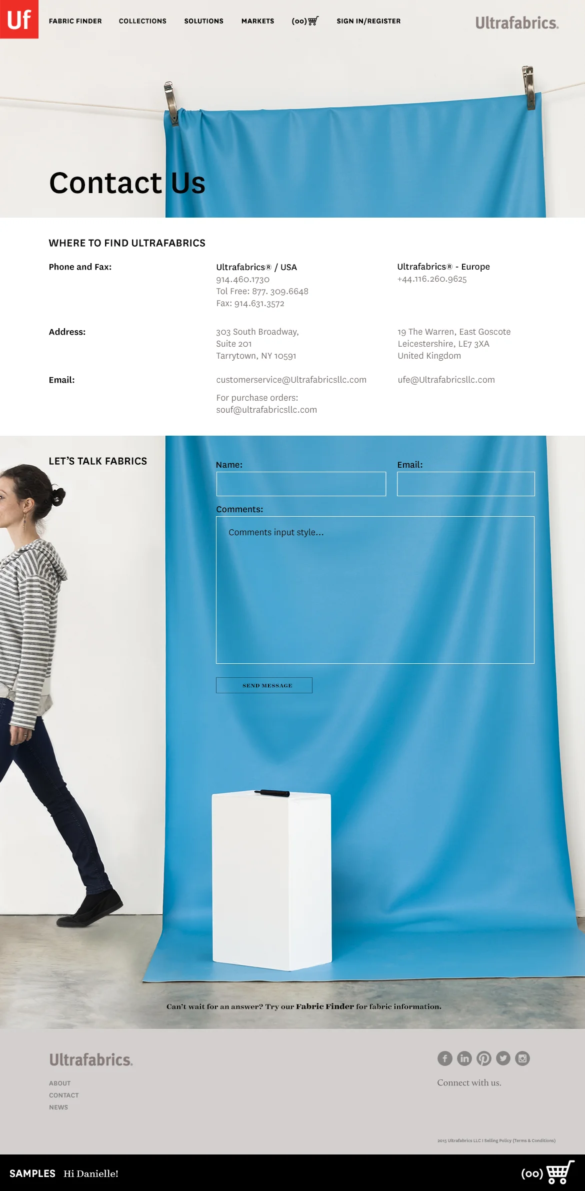 Website - Contact Page