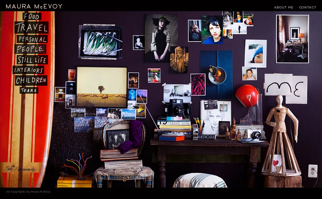 Homepage Navigation