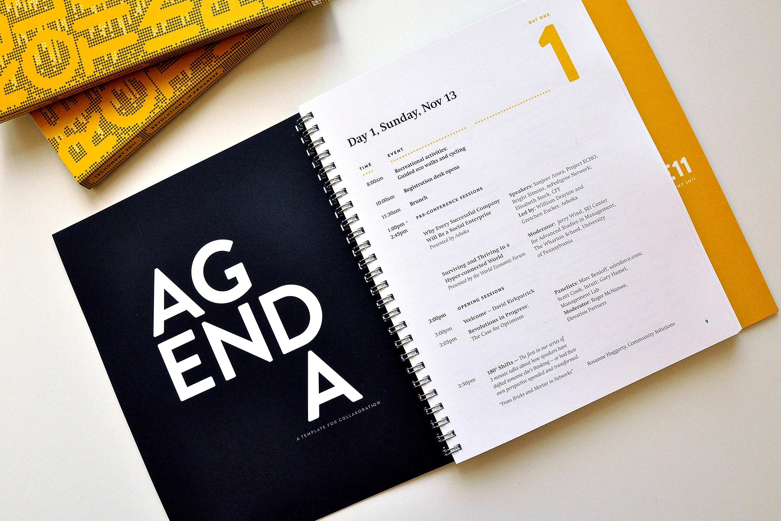 Print Collateral - Agenda