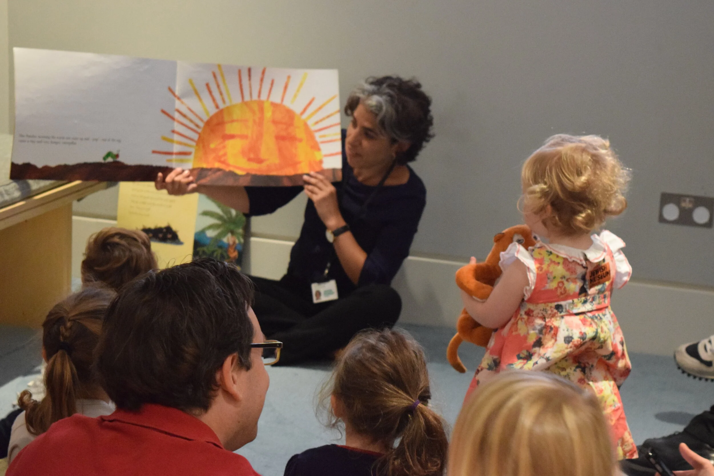  EXHIBITION  Tiger, Mog and Pink Rabbit: A Judith Kerr Retrospective  Story time  Image courtesy Jewish Museum London 
