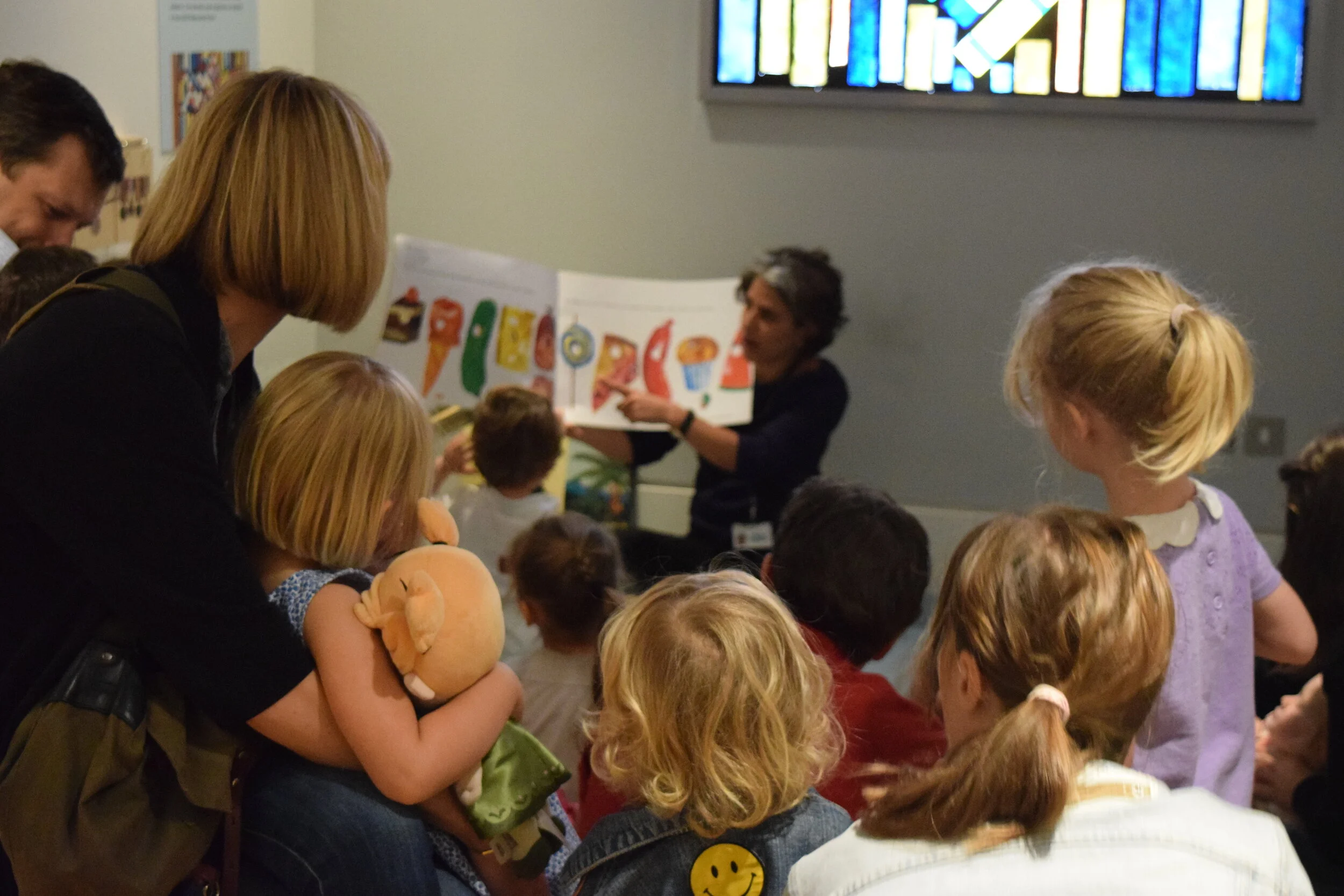  EXHIBITION  Tiger, Mog and Pink Rabbit: A Judith Kerr Retrospective  Story time  Image courtesy Jewish Museum London 