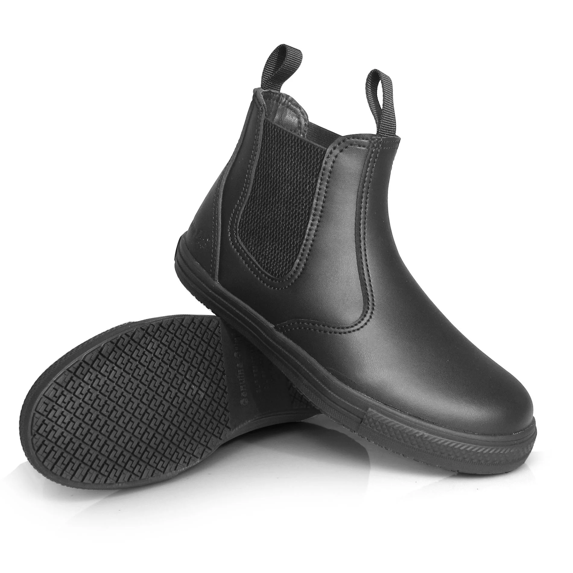 GROX RESPIRA EU47 US13 Black Leather PullOn Boots ITALY Rubbersole Wingtip NEW Geox Ankle Boots for Women for sale | eBay main image 2