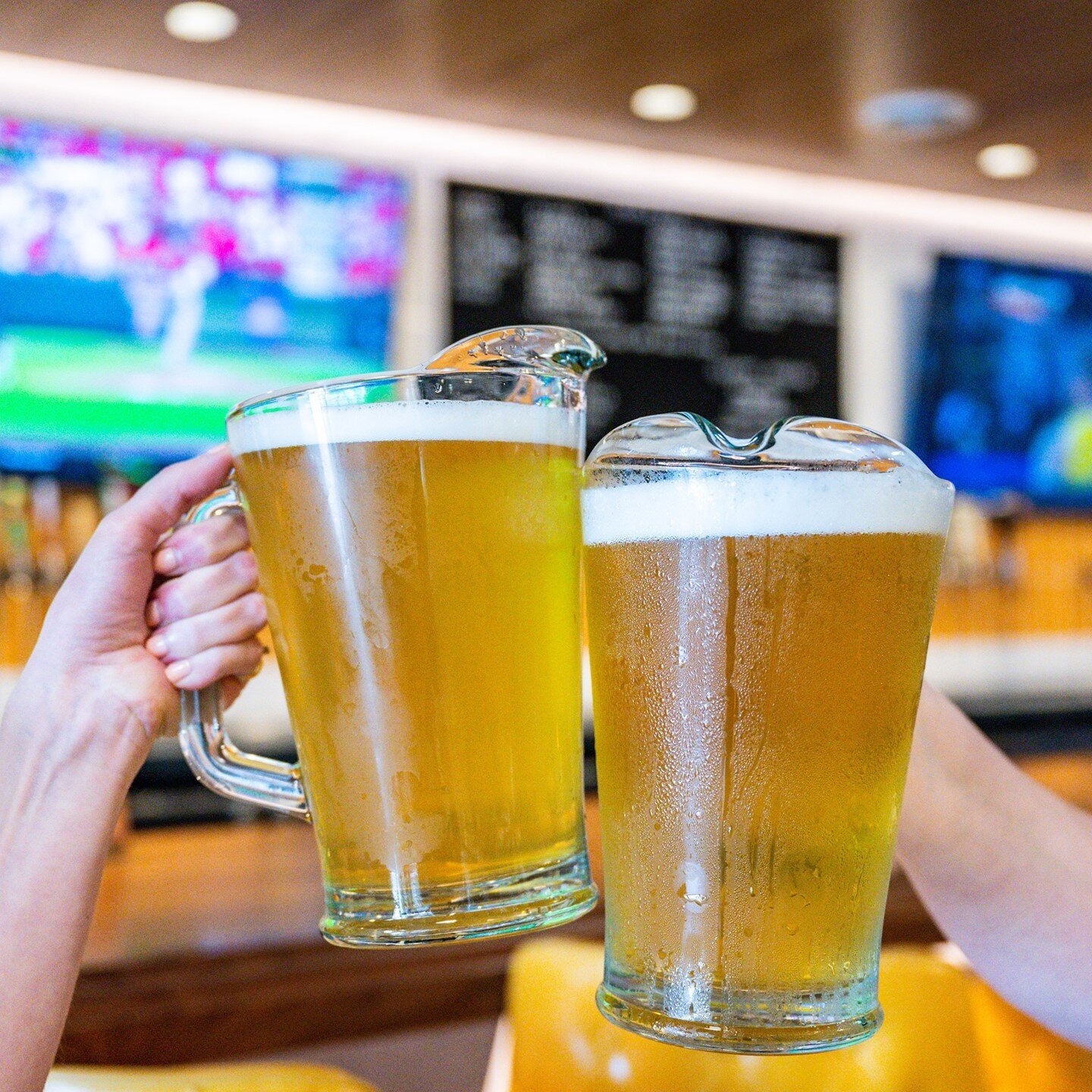 Cheers to pitching beers! 🍻 Get Half-Off Pitchers every Thursday at the Beer Garden!