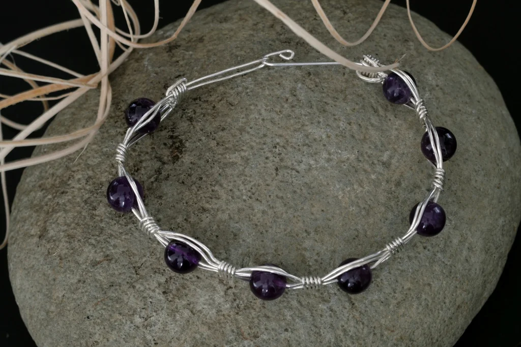 Amethyst Gemstone Bracelet