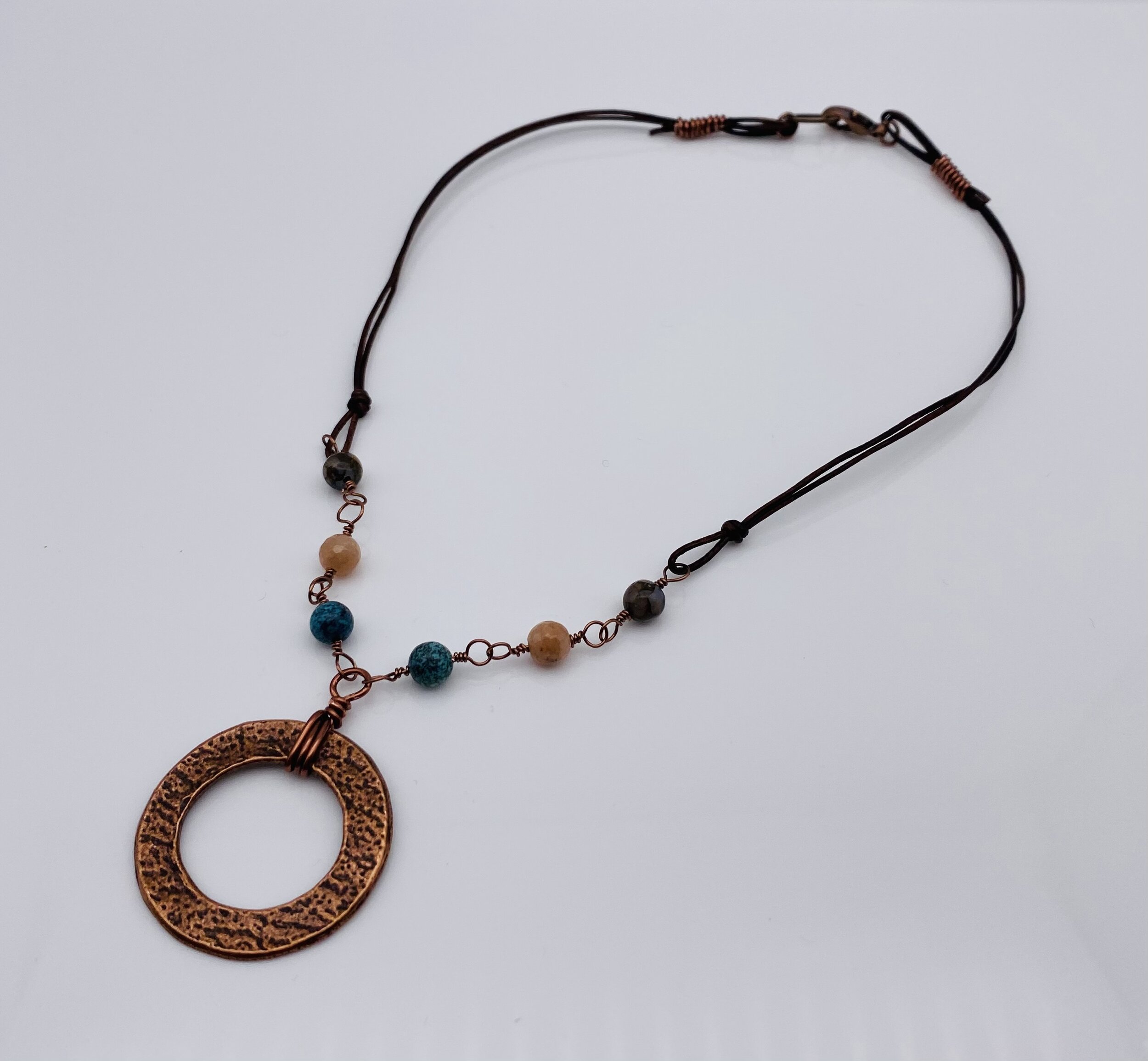 GAIA Leather Necklace