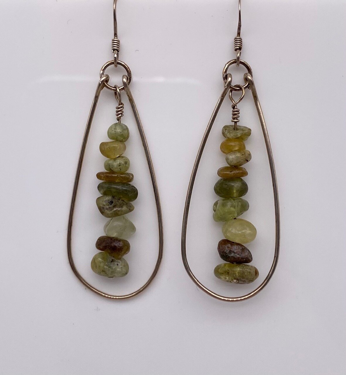 Green Garnet Brianna Earrings