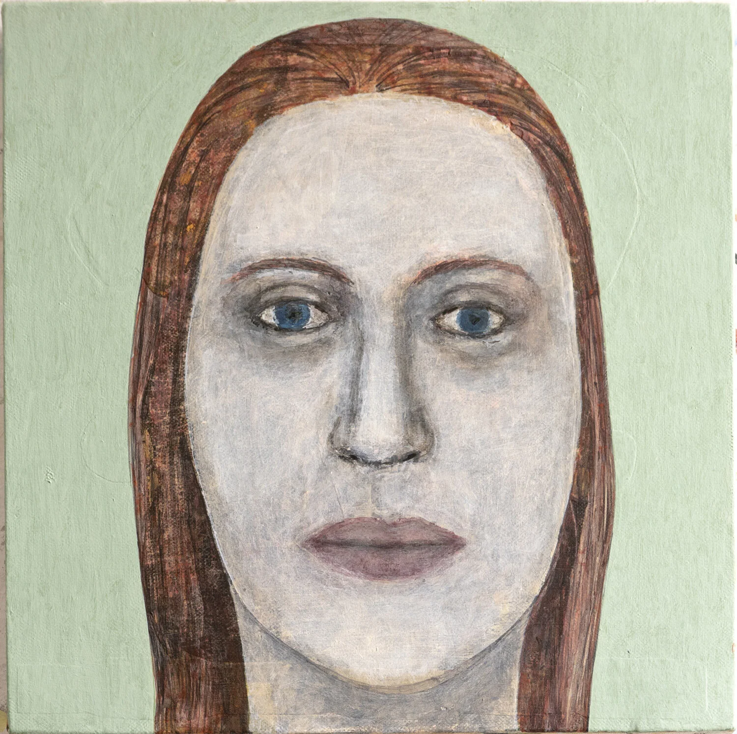   #15 Robô nº5  30x30cm  Acrílico sobre tela Assinado e datado 2019     Não vendido Not sold  