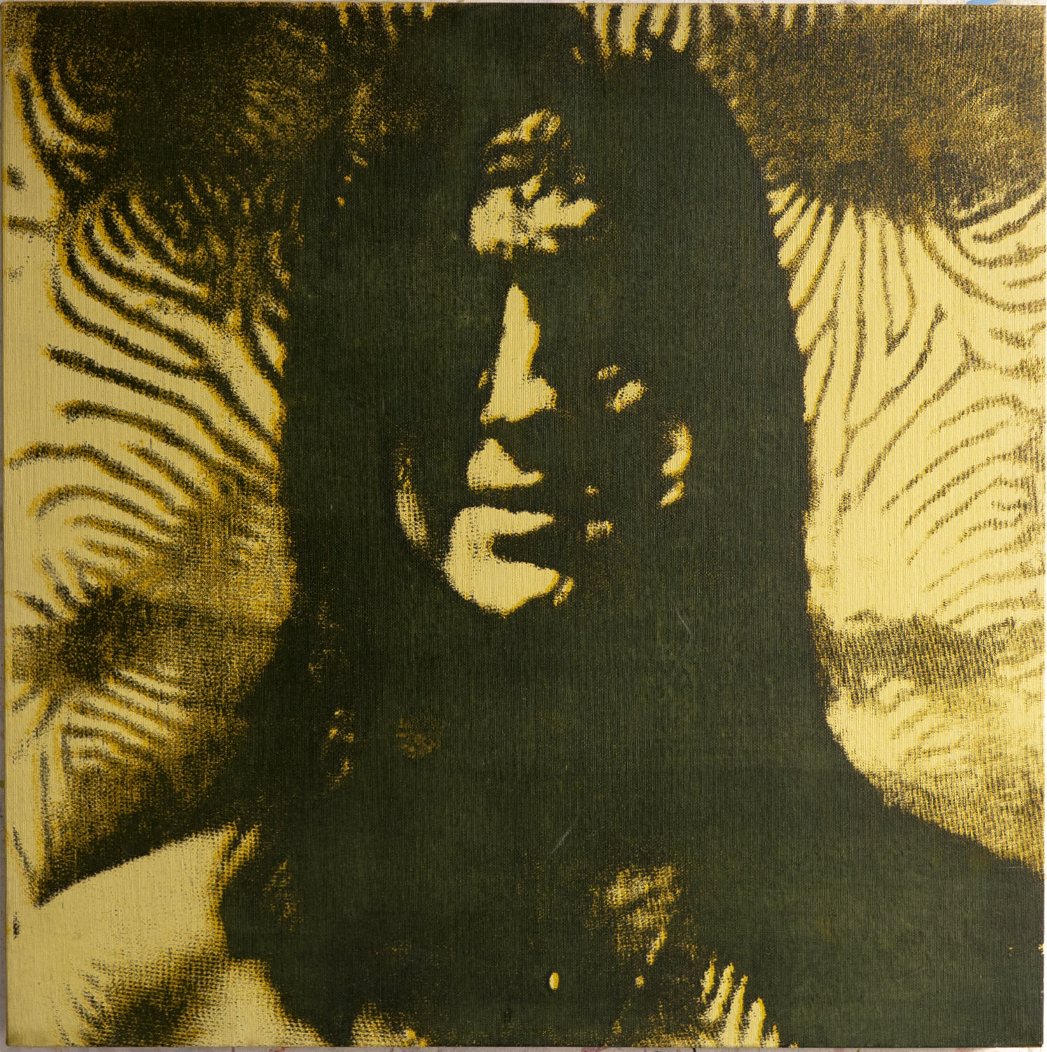   #26 Robô nº6  60x60cm  Serigrafia e acrílico sobre tela Assinado e datado 2007     Não vendido Not sold  