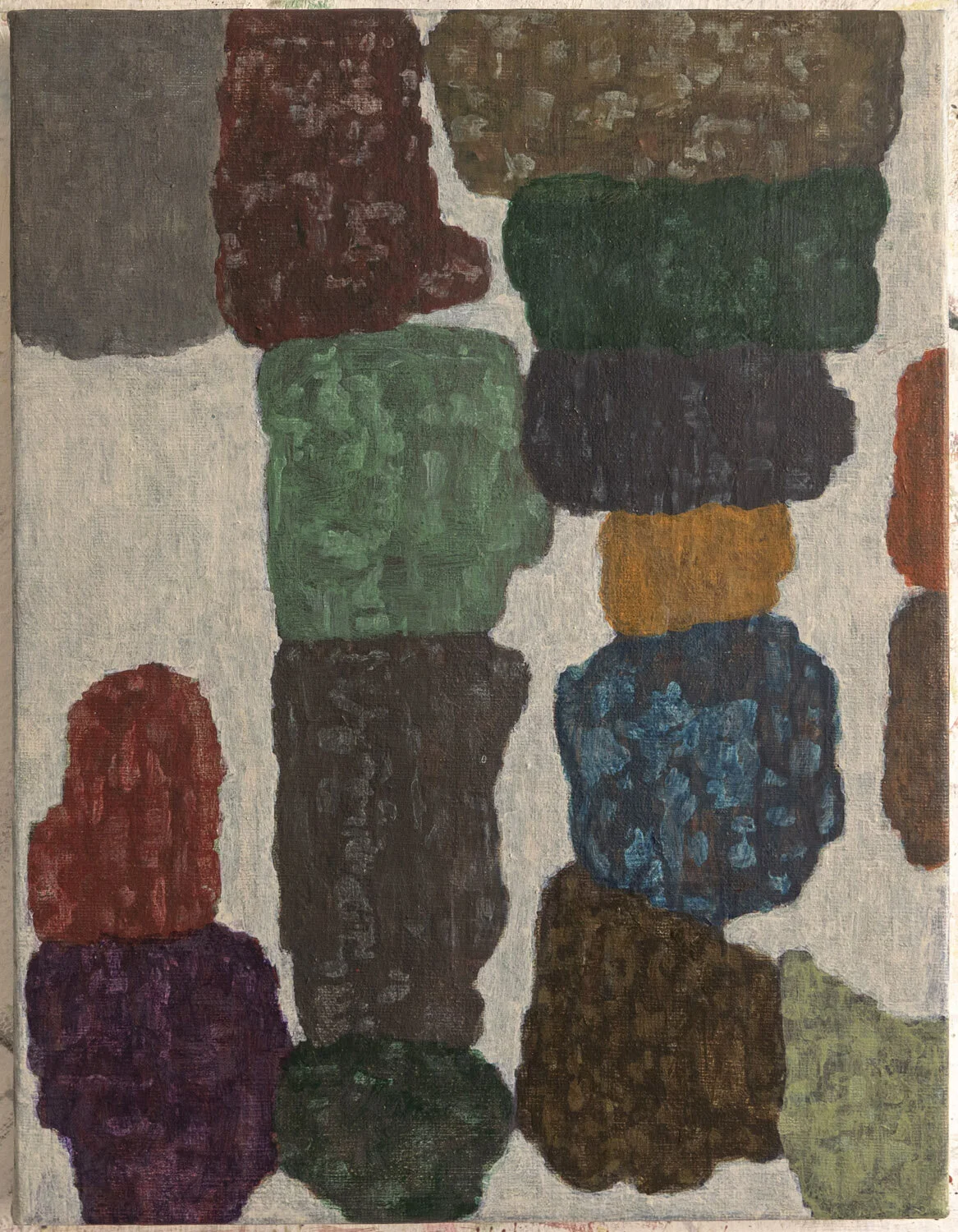   #13 Sem título  35x26,5cm Acrílico sobre tela Assinado e datado 2019     Vendido Sold  