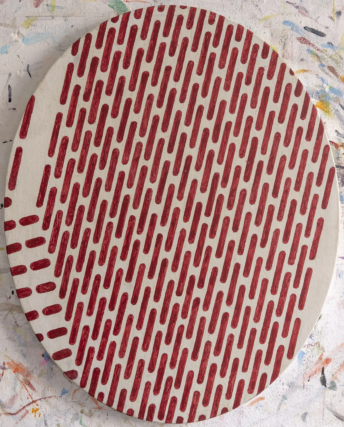   #16 Amuleto nº4  50x40cm Serigrafia e acrílico sobre tela Assinado e datado 2013     Não vendido Not sold  