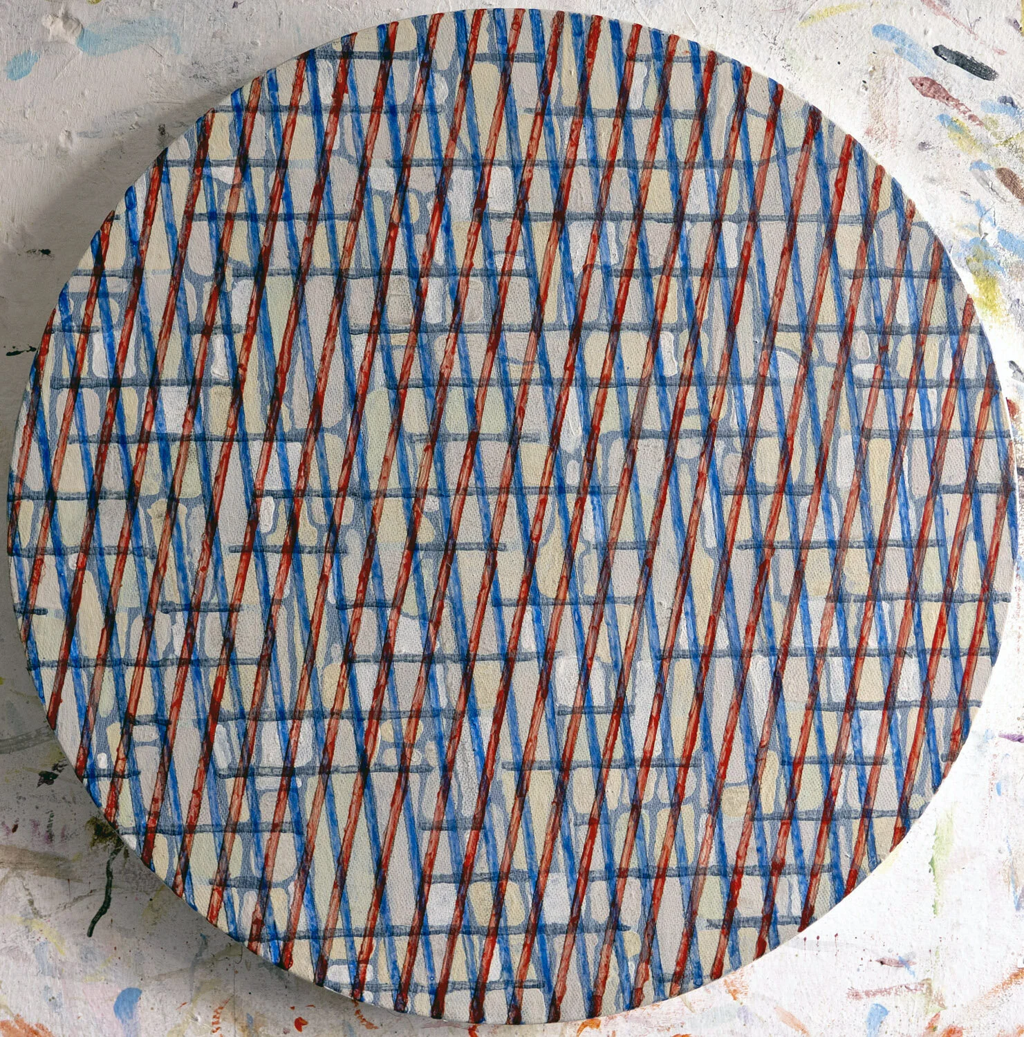   #5 Amuleto 3  40x40cm  Acrílico sobre tela Assinado e datado 2013     Vendido Sold  