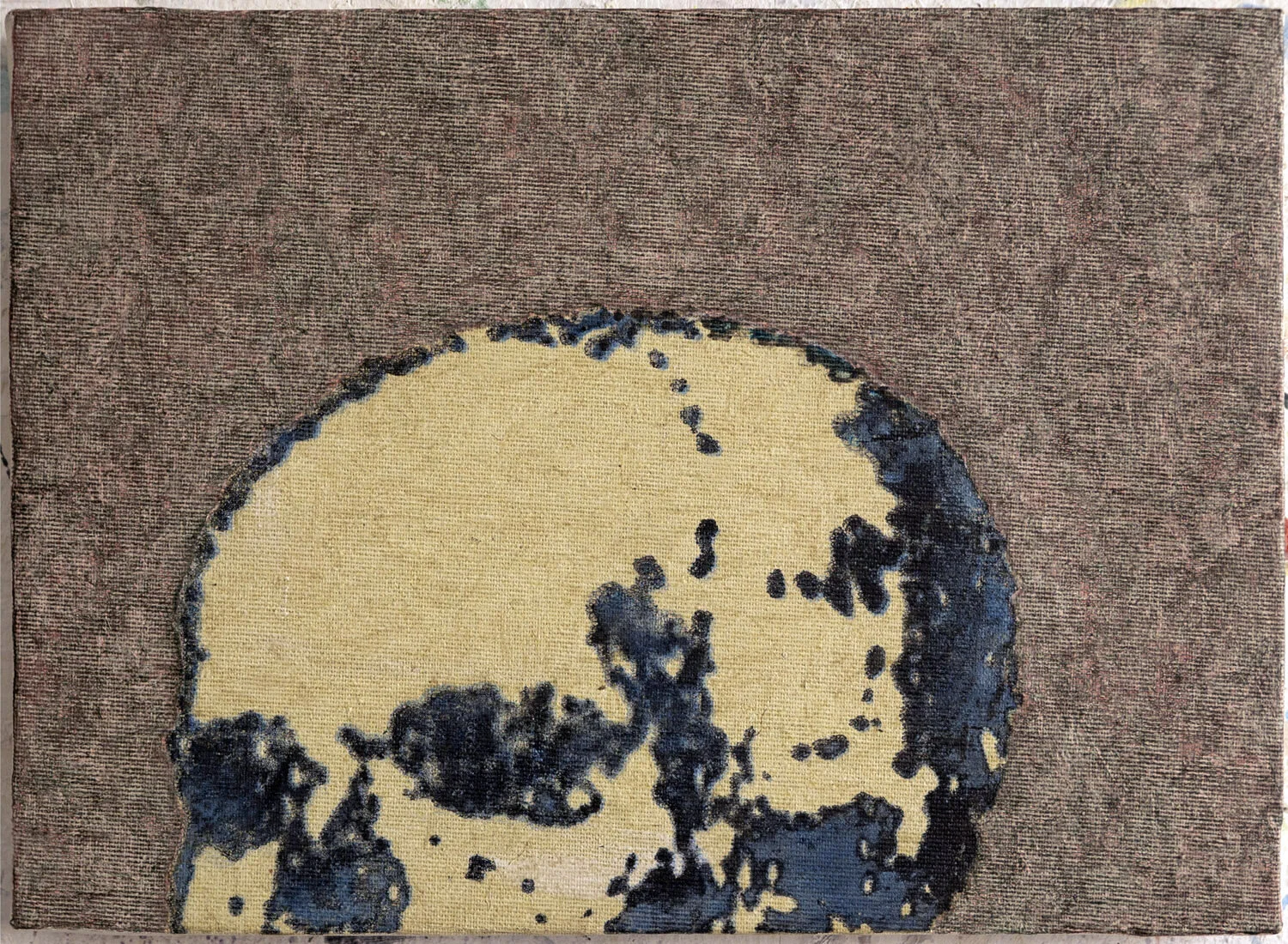   #14 Robô nº0  21,5x30cm Serigrafia e acrílico sobre tela Assinado e datado 2013   Não vendido Not sold  