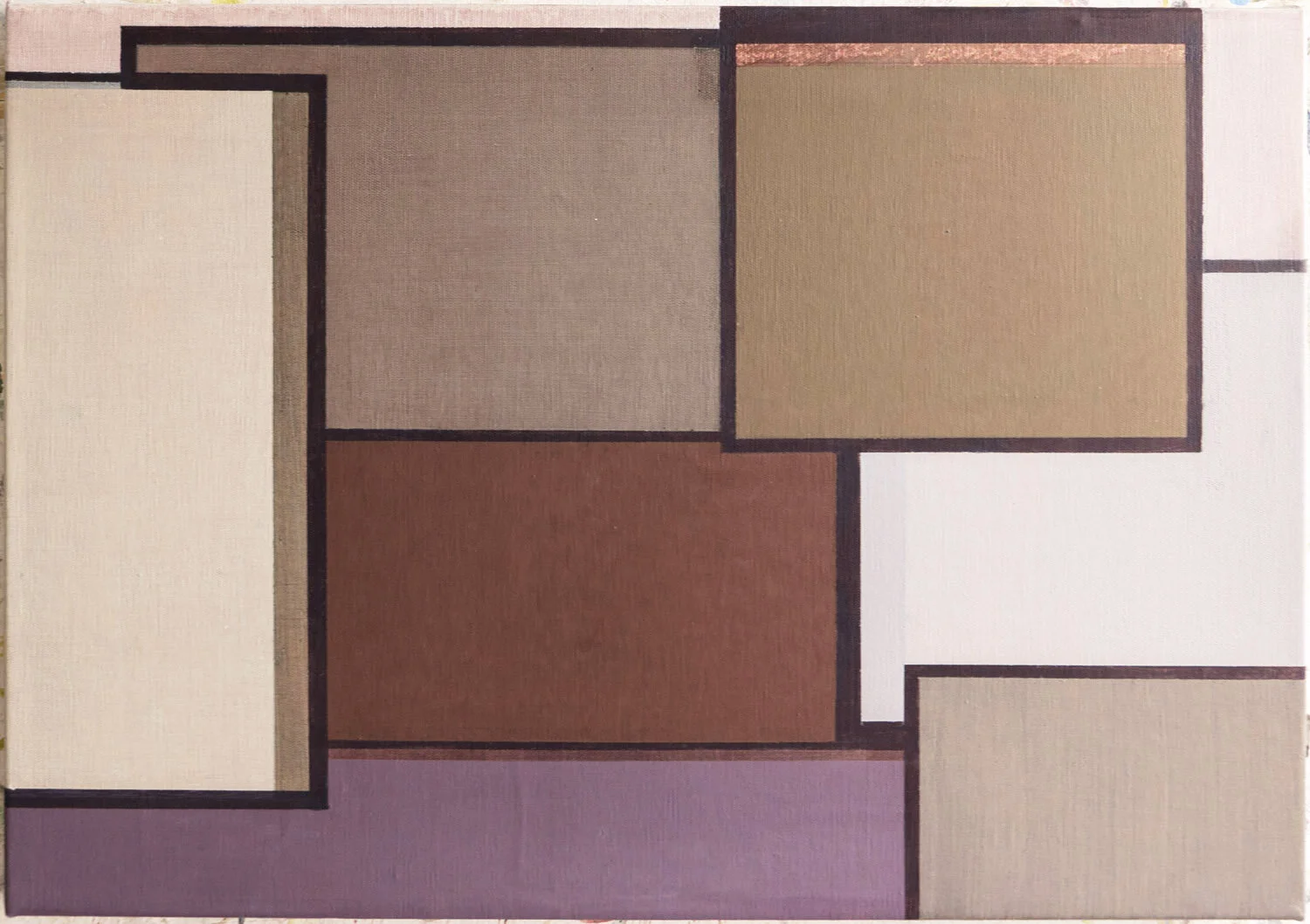   #34 Sem título  34x51cm Acrílico sobre tela  Assinado e datado 2019     Não vendido Not sold  