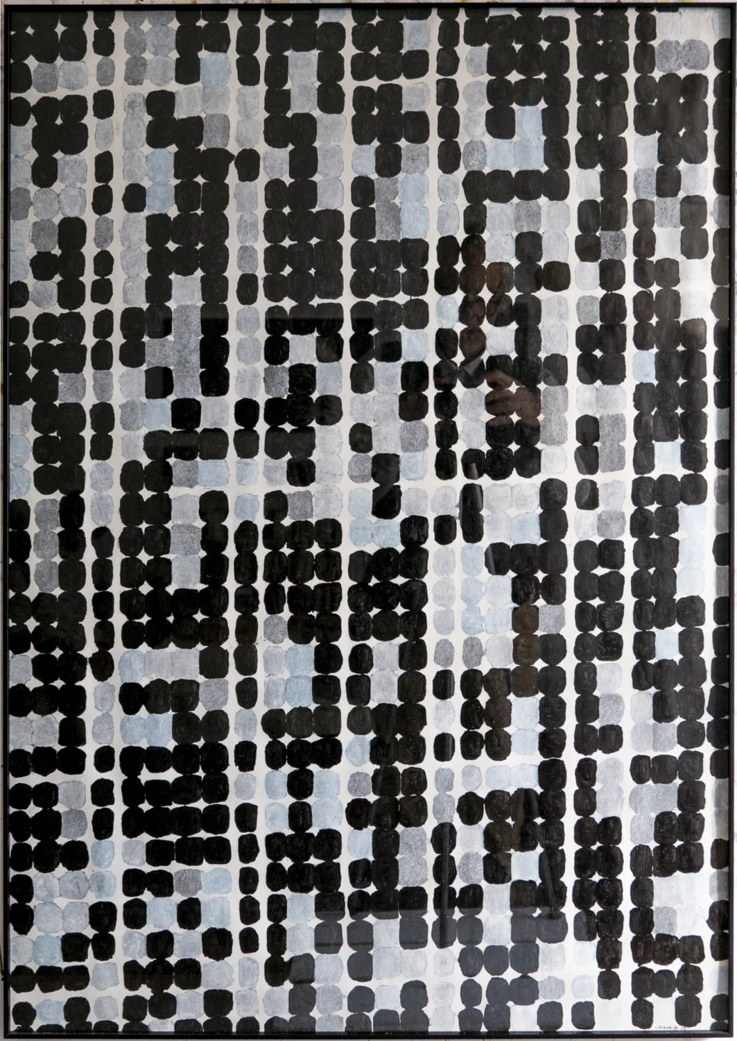   #36 Missão Fria nº8  100x70cm Técnica mista sobre papel Emoldurado, assinado e datado 2017     Não vendido Not sold  