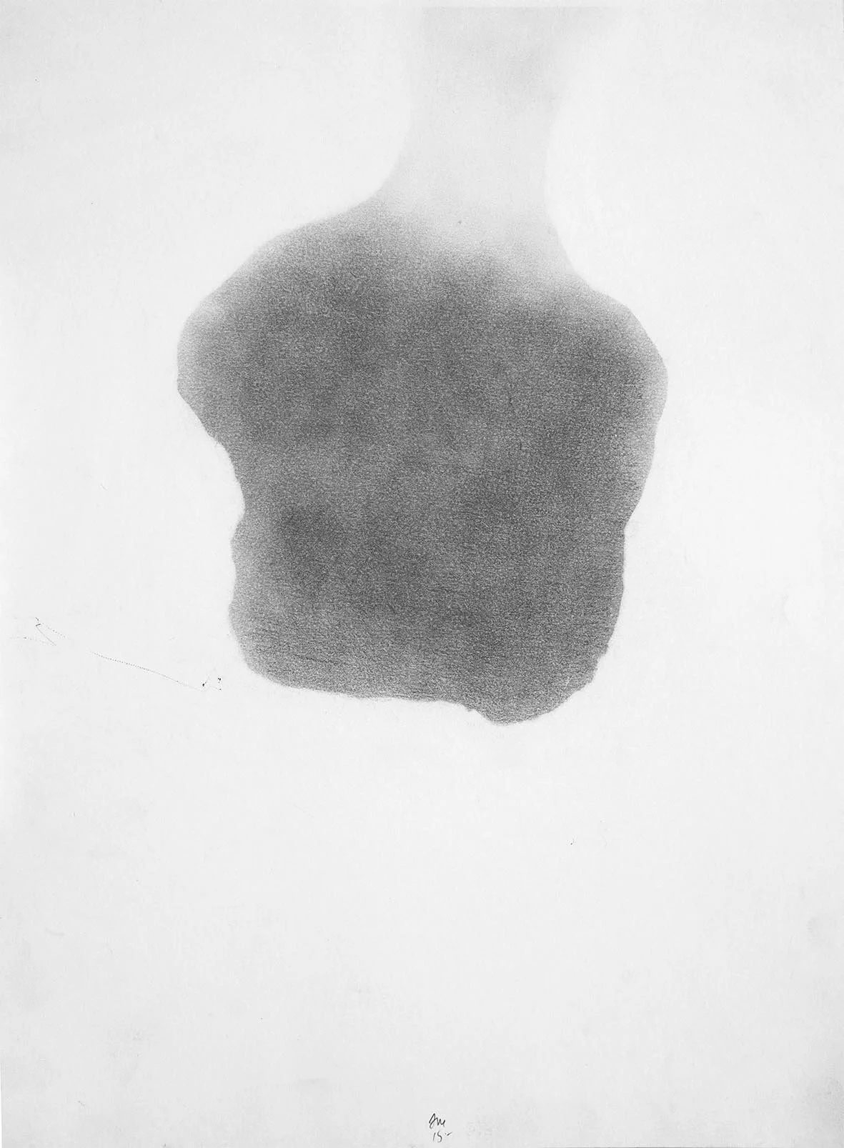   #36 Sem Título  59x42cm Grafite sobre papel Assinado e datado 2015   Vendido Sold  