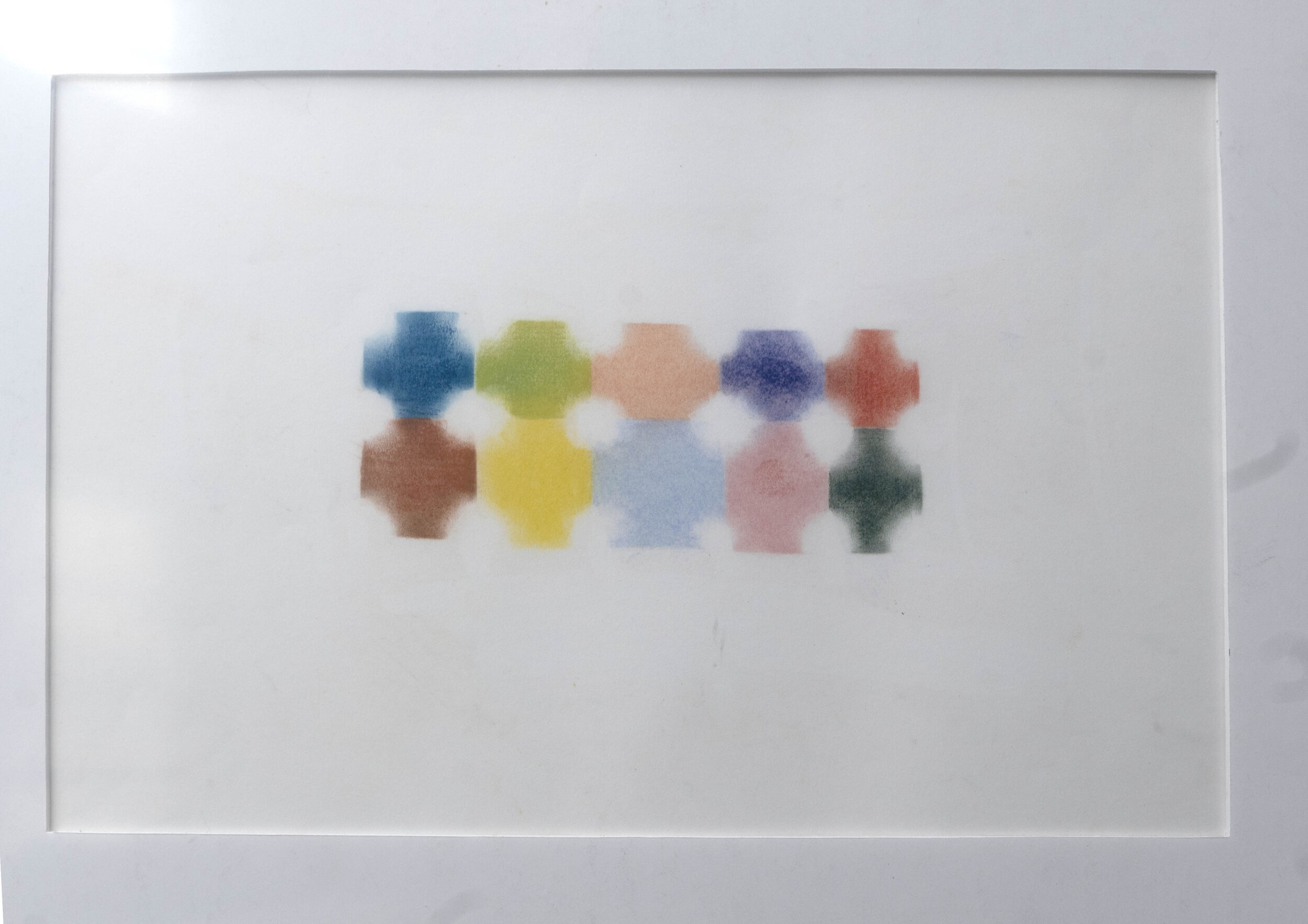   #47 Sem Título  33x47cm Lápis de cor sobre papel Assinado e não datado   Não vendido   Not sold  