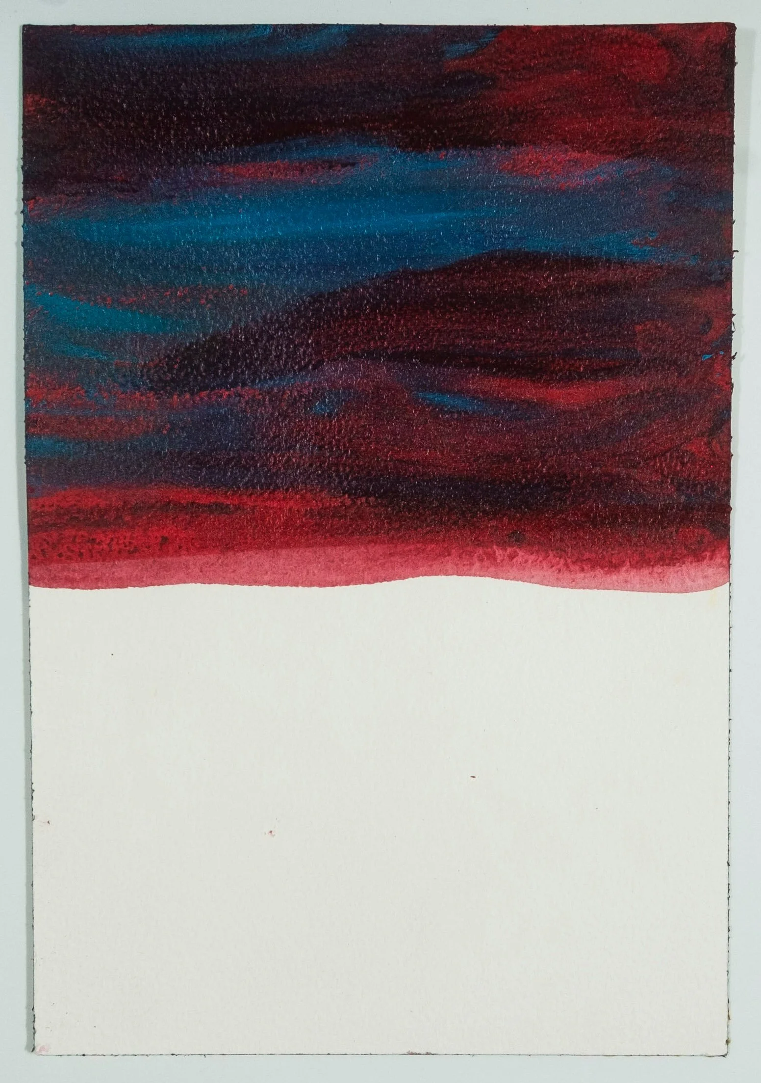   #11 Sem título  26x18cm.  Acrílico sobre papel de aguarela.  Assinado e datado 2006.    Vendido Sold  