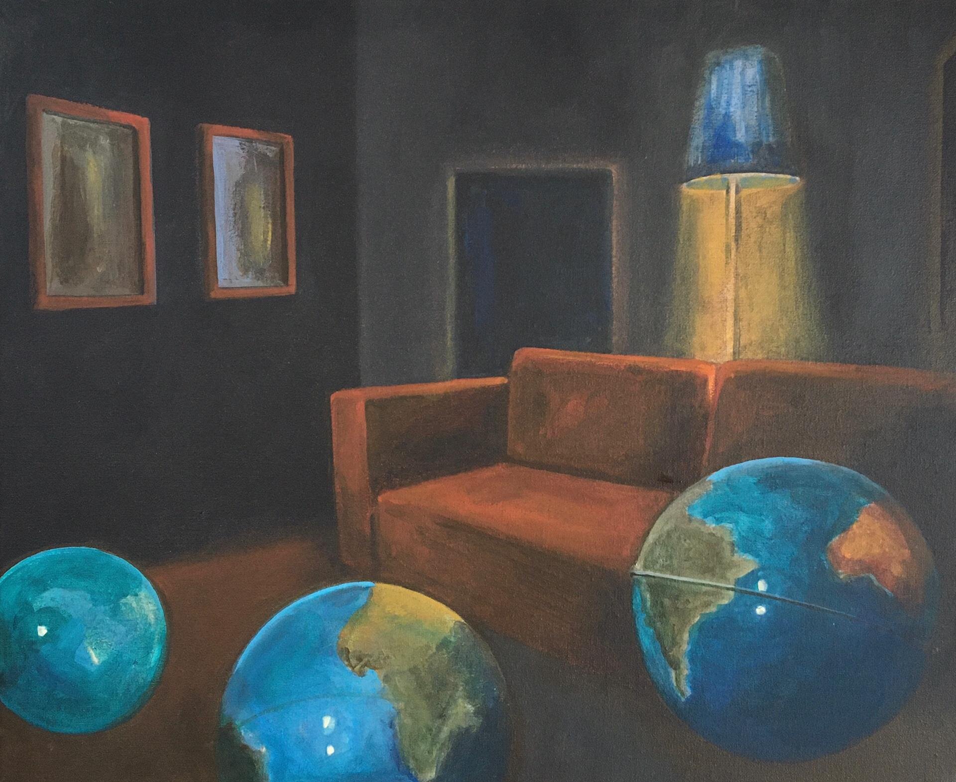 #29 Mundo 37,5x46 cm. Acrílico sobre tela. Assinado e datado 2012. Não vendido Not sold